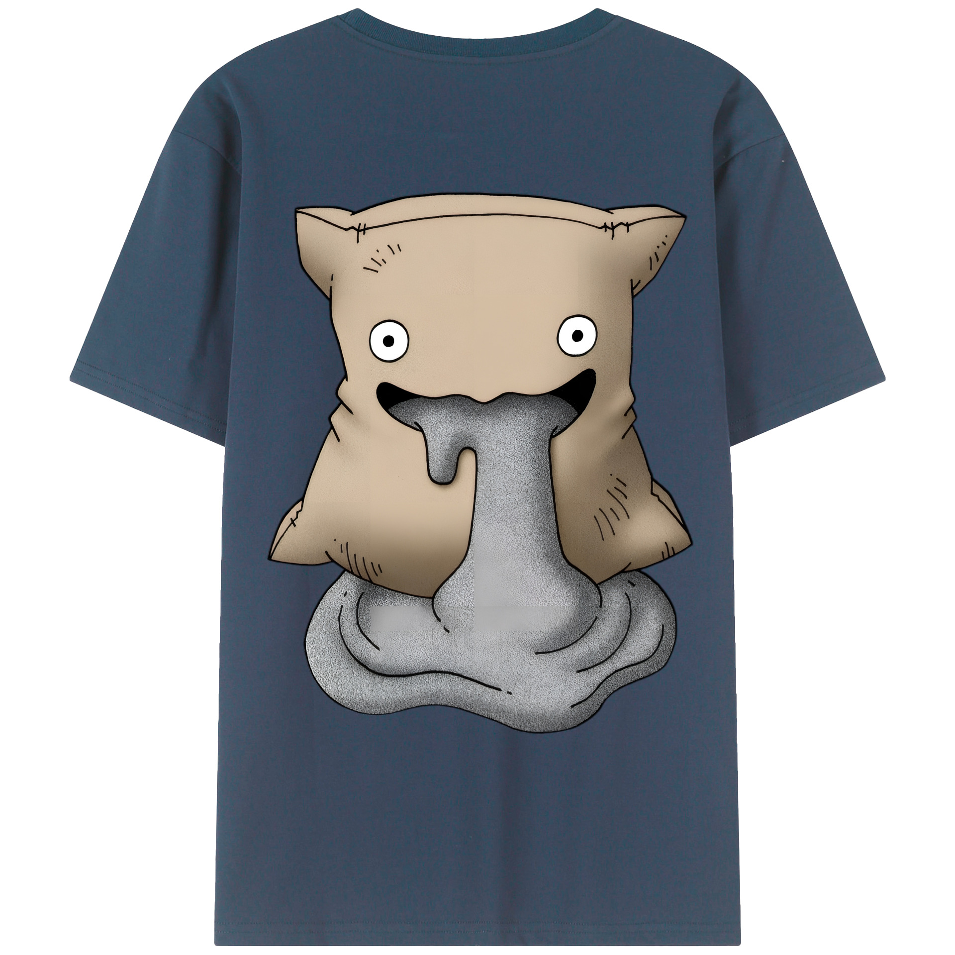 （画像用） ドラゴンクエスト Doragon Kuesuto Dragon Quest 綿100％ メンズ半袖Tシャツ（バックプリント） 通気性
