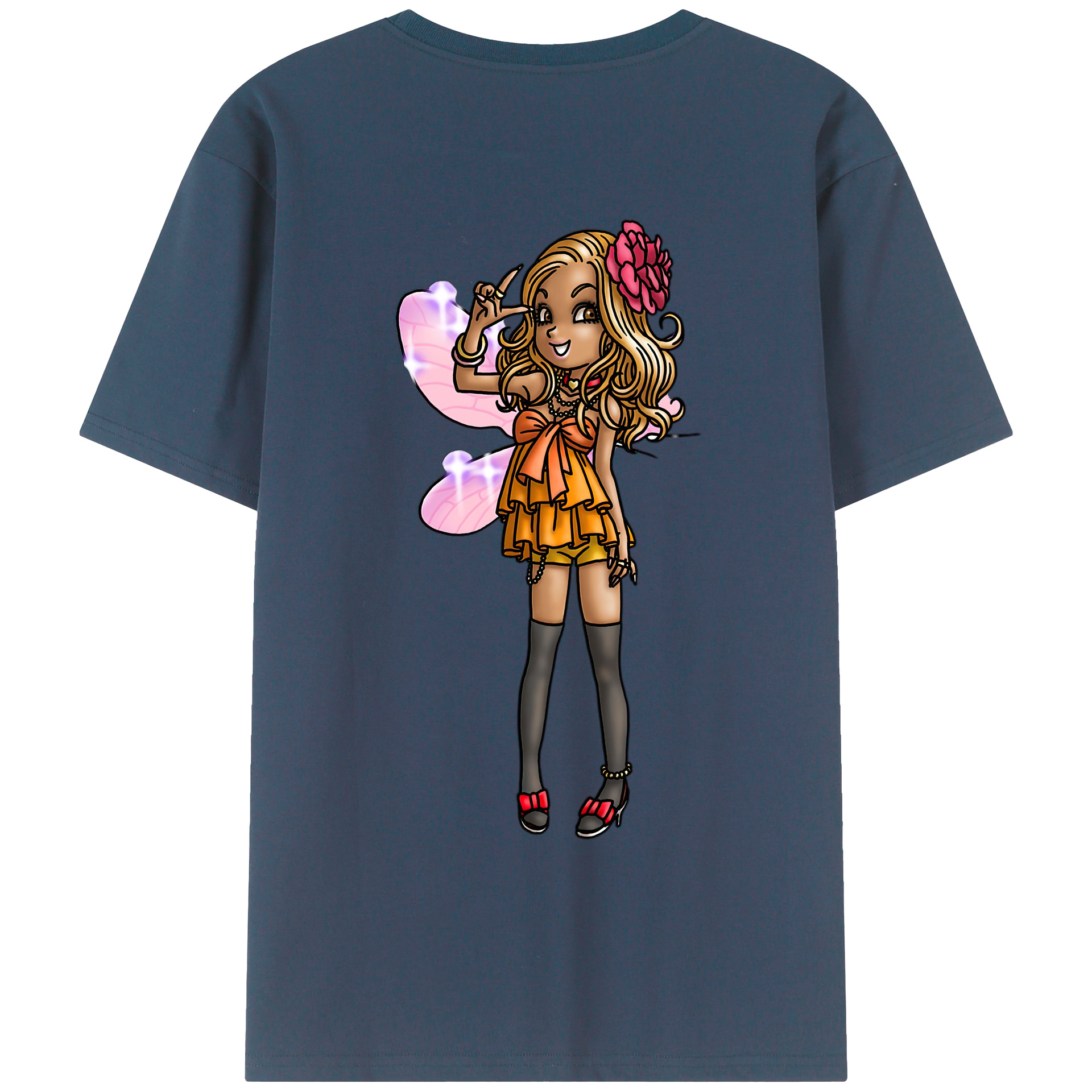 （画像用） ドラゴンクエスト Doragon Kuesuto Dragon Quest 綿100％ メンズ半袖Tシャツ（バックプリント） 通気性