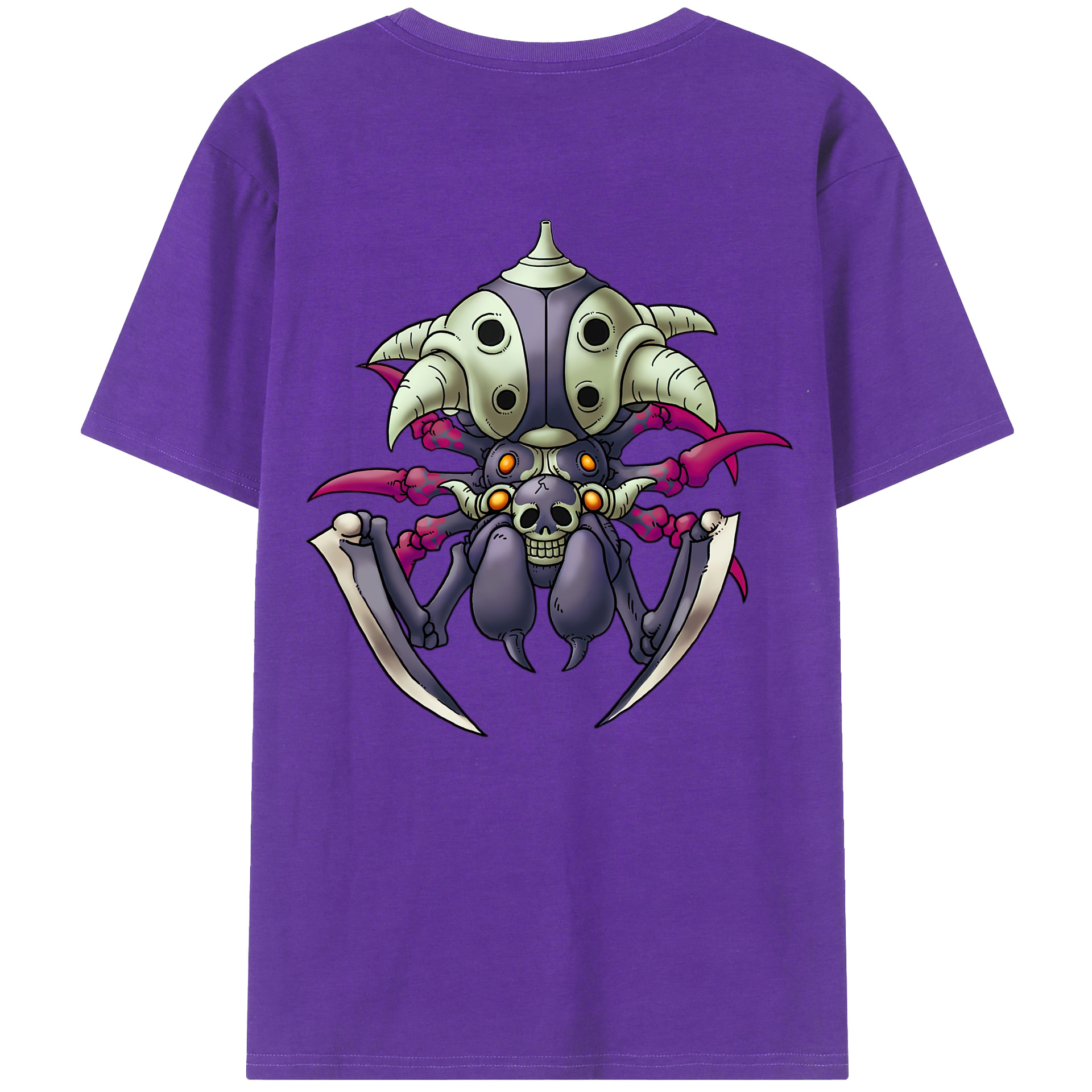（画像用） ドラゴンクエスト Doragon Kuesuto Dragon Quest 綿100％ メンズ半袖Tシャツ（バックプリント） 通気性