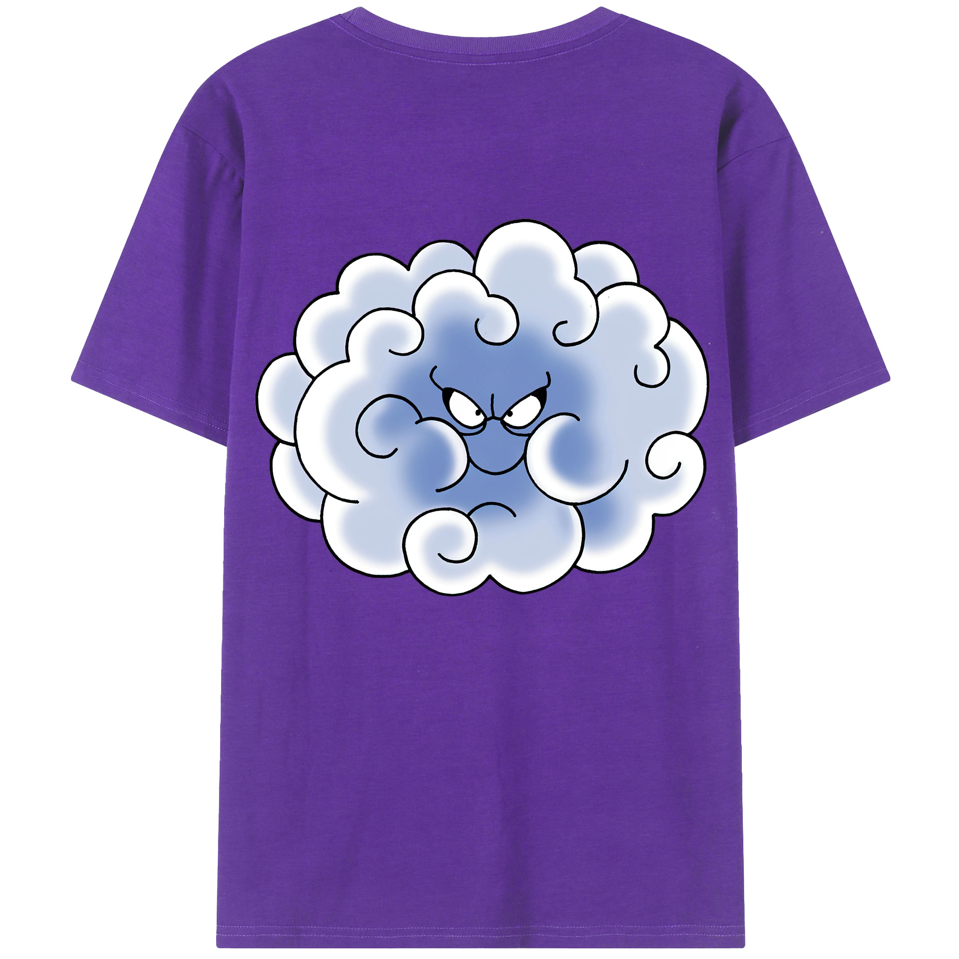 （画像用） ドラゴンクエスト Doragon Kuesuto Dragon Quest 綿100％ メンズ半袖Tシャツ（バックプリント） 通気性