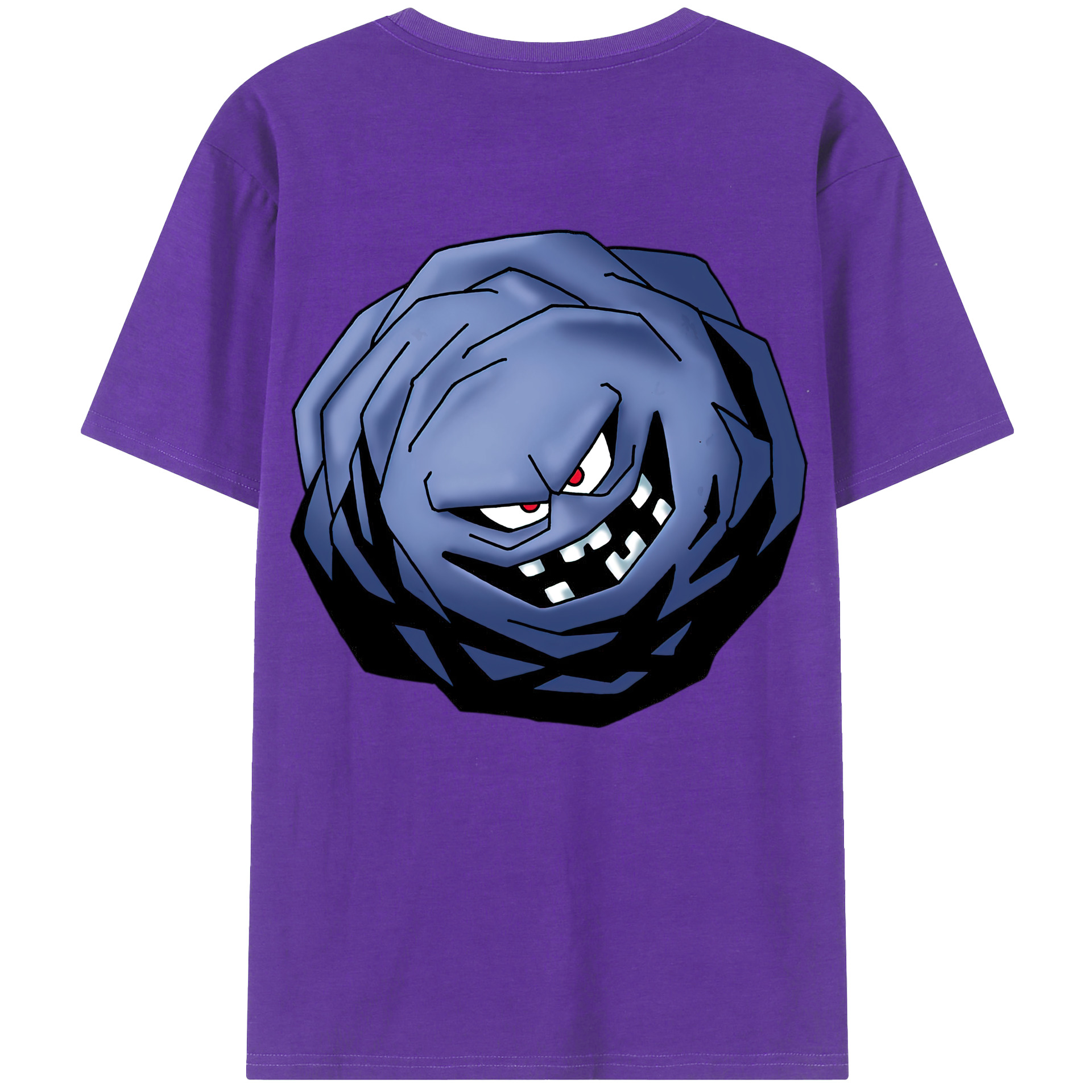 （画像用） ドラゴンクエスト Doragon Kuesuto Dragon Quest 綿100％ メンズ半袖Tシャツ（バックプリント） 通気性
