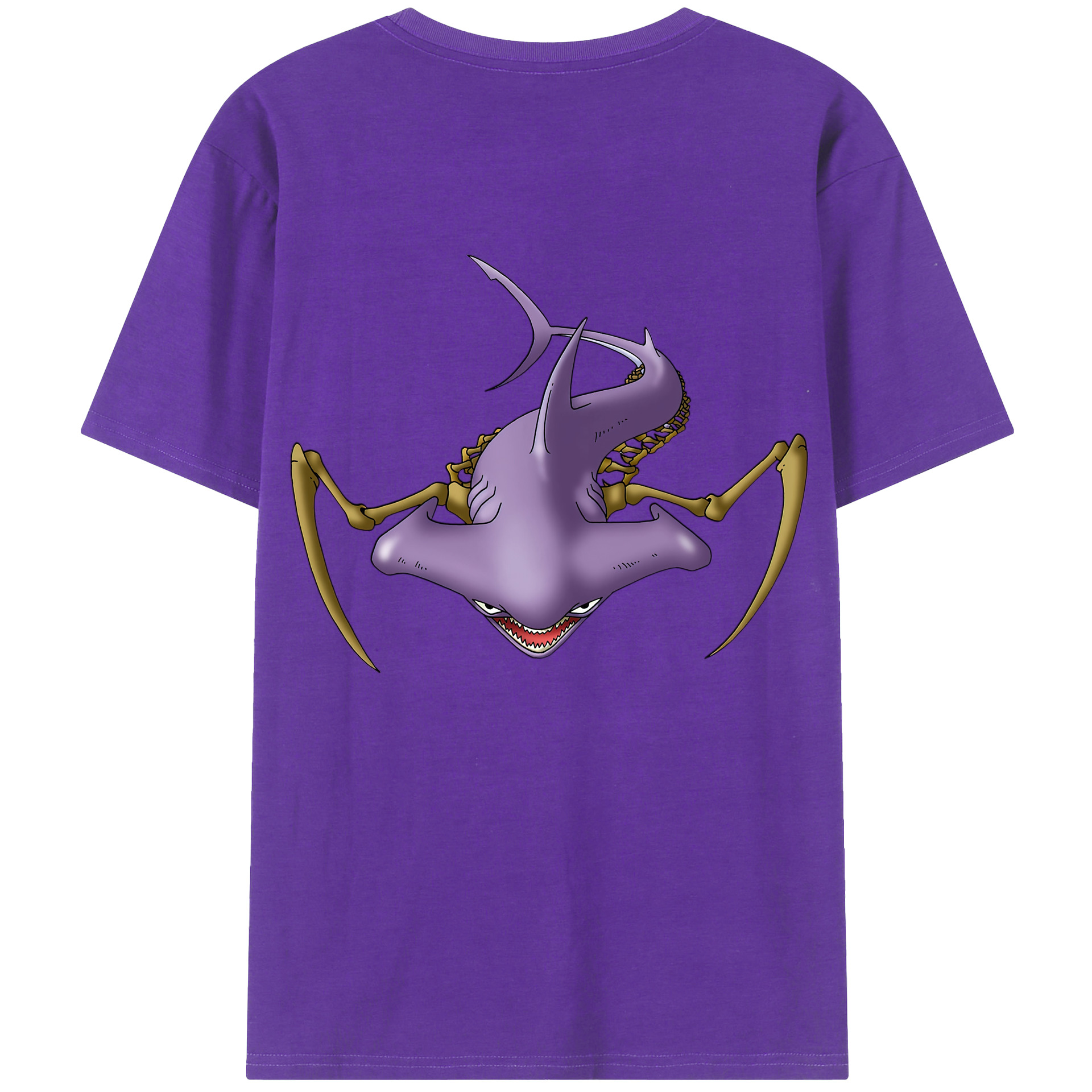 （画像用） ドラゴンクエスト Doragon Kuesuto Dragon Quest 綿100％ メンズ半袖Tシャツ（バックプリント） 通気性