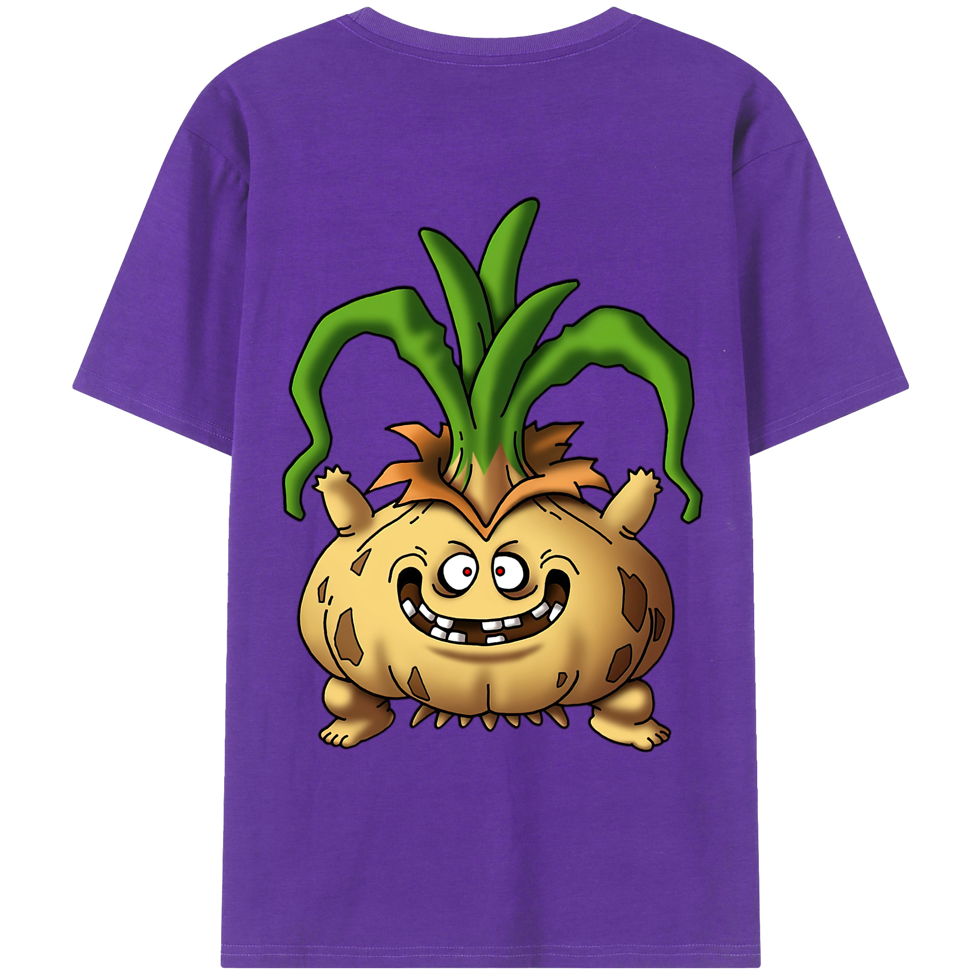 （画像用） ドラゴンクエスト Doragon Kuesuto Dragon Quest 綿100％ メンズ半袖Tシャツ（バックプリント） 通気性