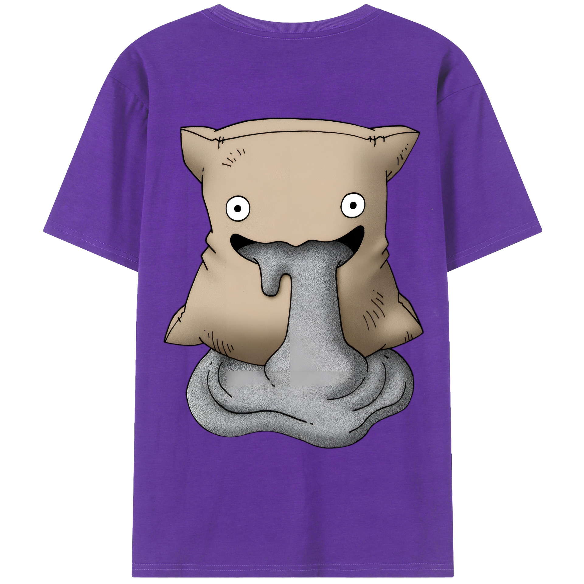 （画像用） ドラゴンクエスト Doragon Kuesuto Dragon Quest 綿100％ メンズ半袖Tシャツ（バックプリント） 通気性