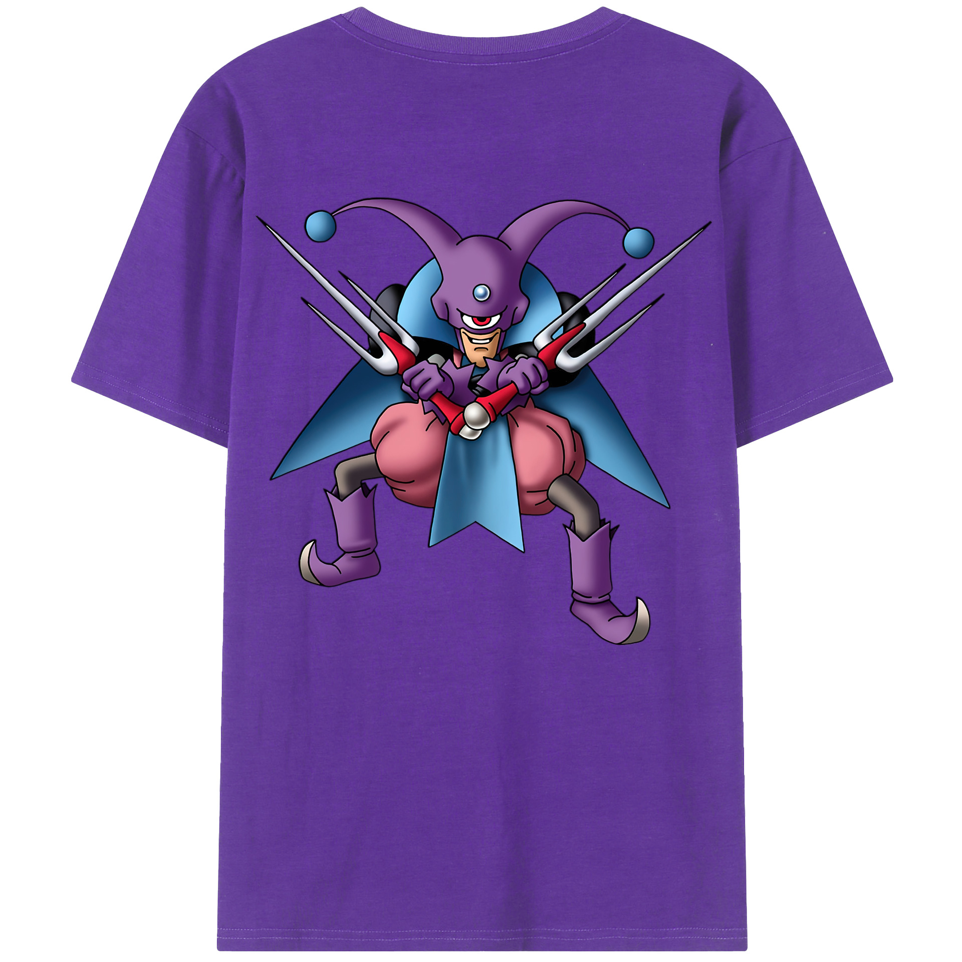 （画像用） ドラゴンクエスト Doragon Kuesuto Dragon Quest 綿100％ メンズ半袖Tシャツ（バックプリント） 通気性