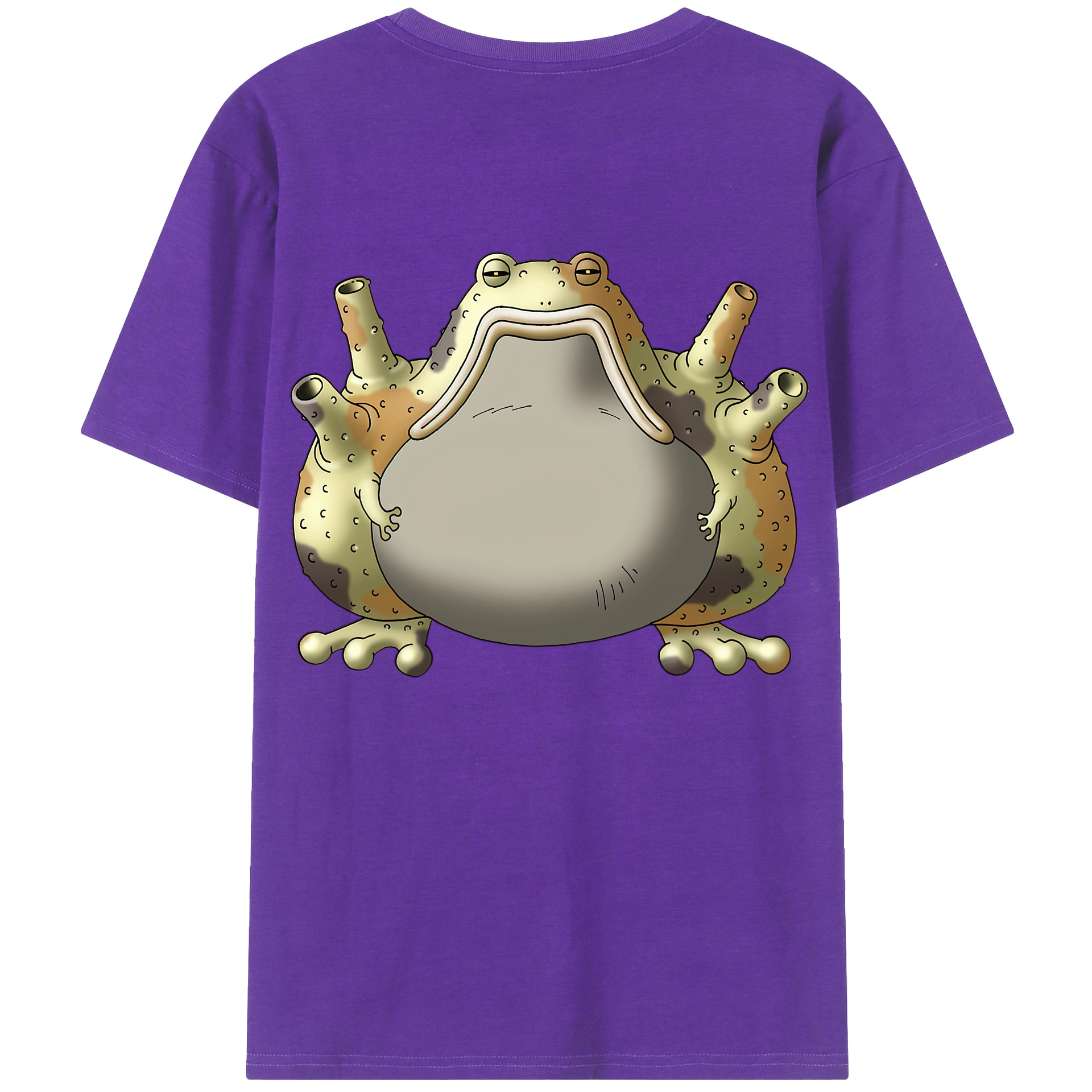 （画像用） ドラゴンクエスト Doragon Kuesuto Dragon Quest 綿100％ メンズ半袖Tシャツ（バックプリント） 通気性