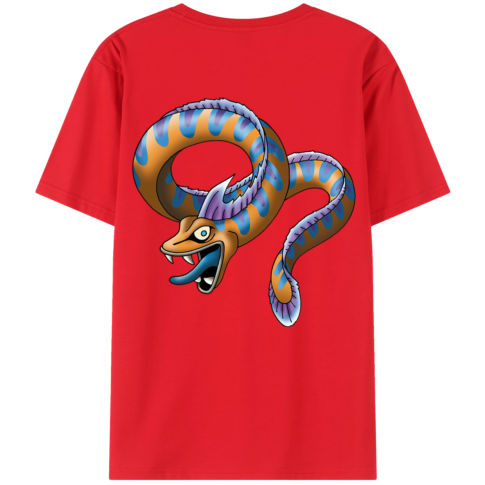 （画像用） ドラゴンクエスト Doragon Kuesuto Dragon Quest 綿100％ メンズ半袖Tシャツ（バックプリント） 通気性
