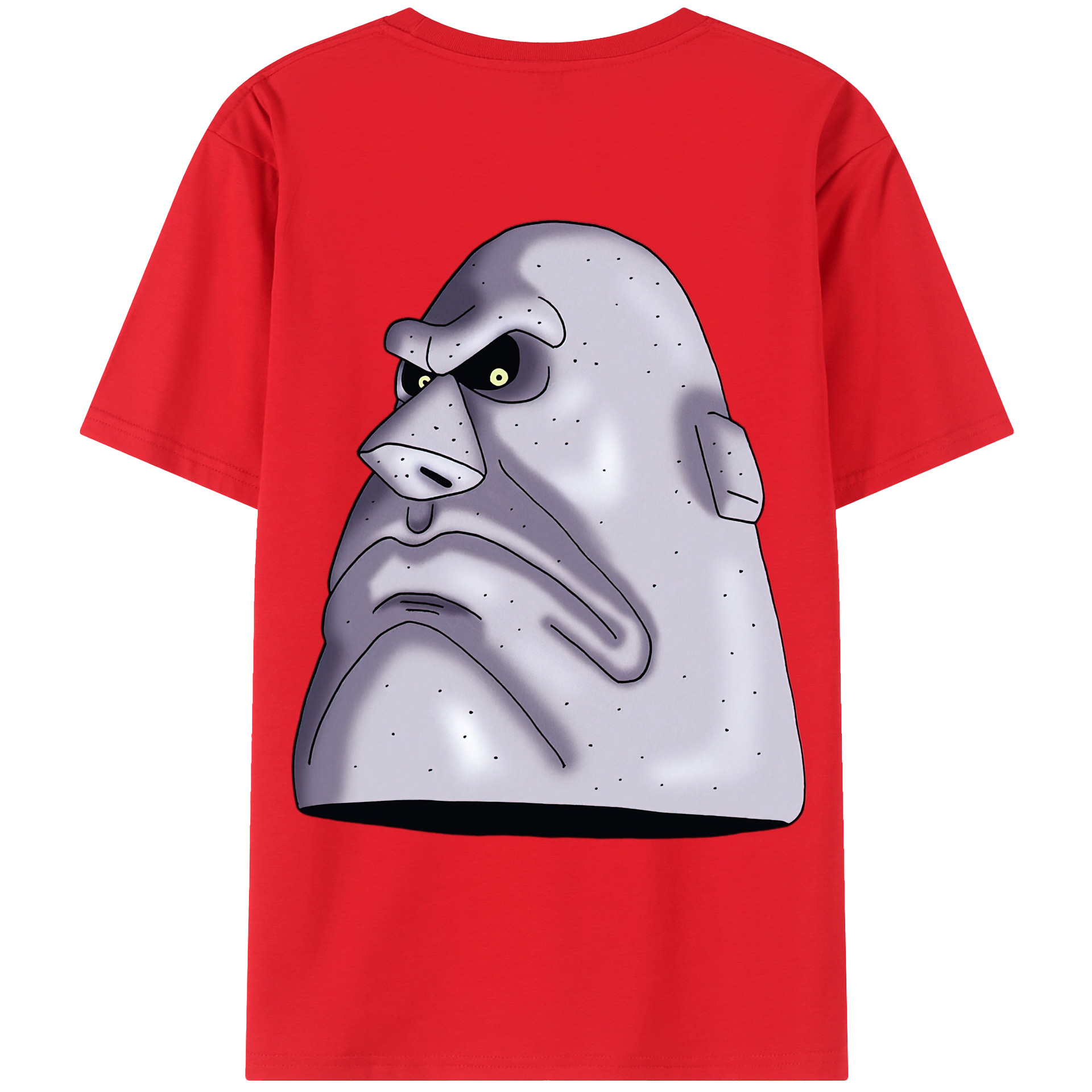 （画像用） ドラゴンクエスト Doragon Kuesuto Dragon Quest 綿100％ メンズ半袖Tシャツ（バックプリント） 通気性