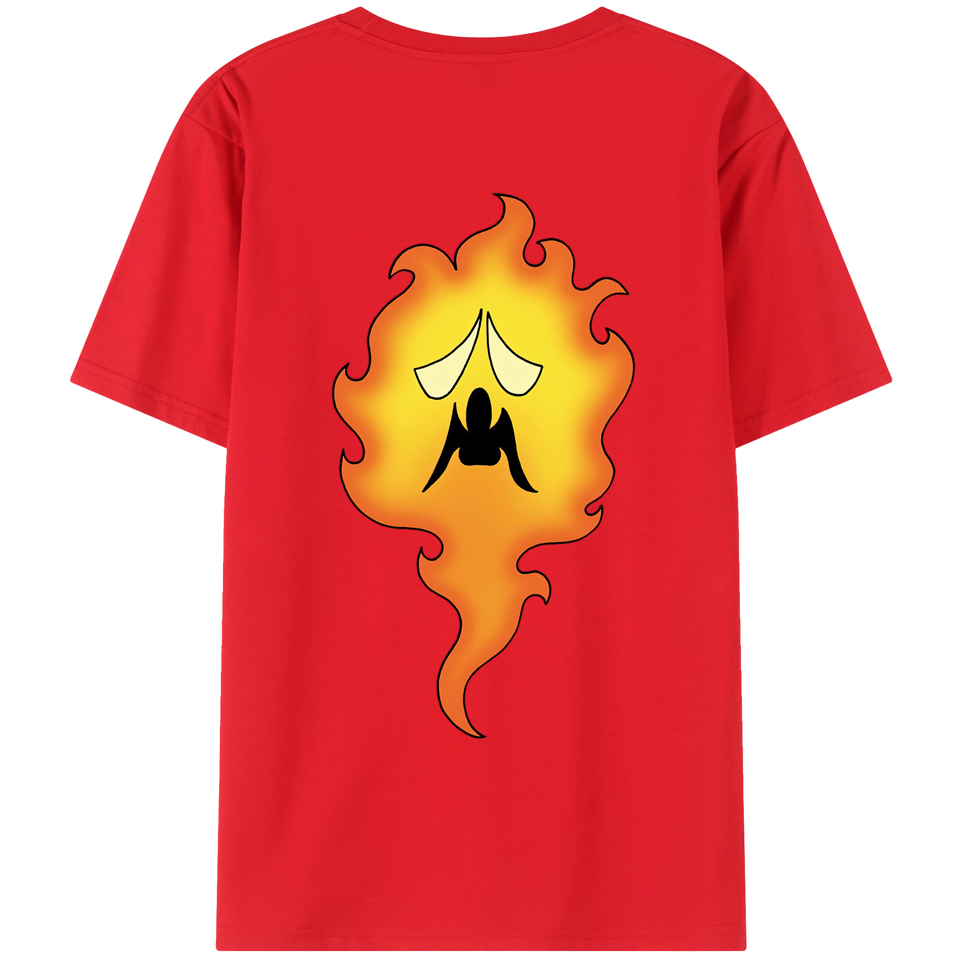 （画像用） ドラゴンクエスト Doragon Kuesuto Dragon Quest 綿100％ メンズ半袖Tシャツ（バックプリント） 通気性