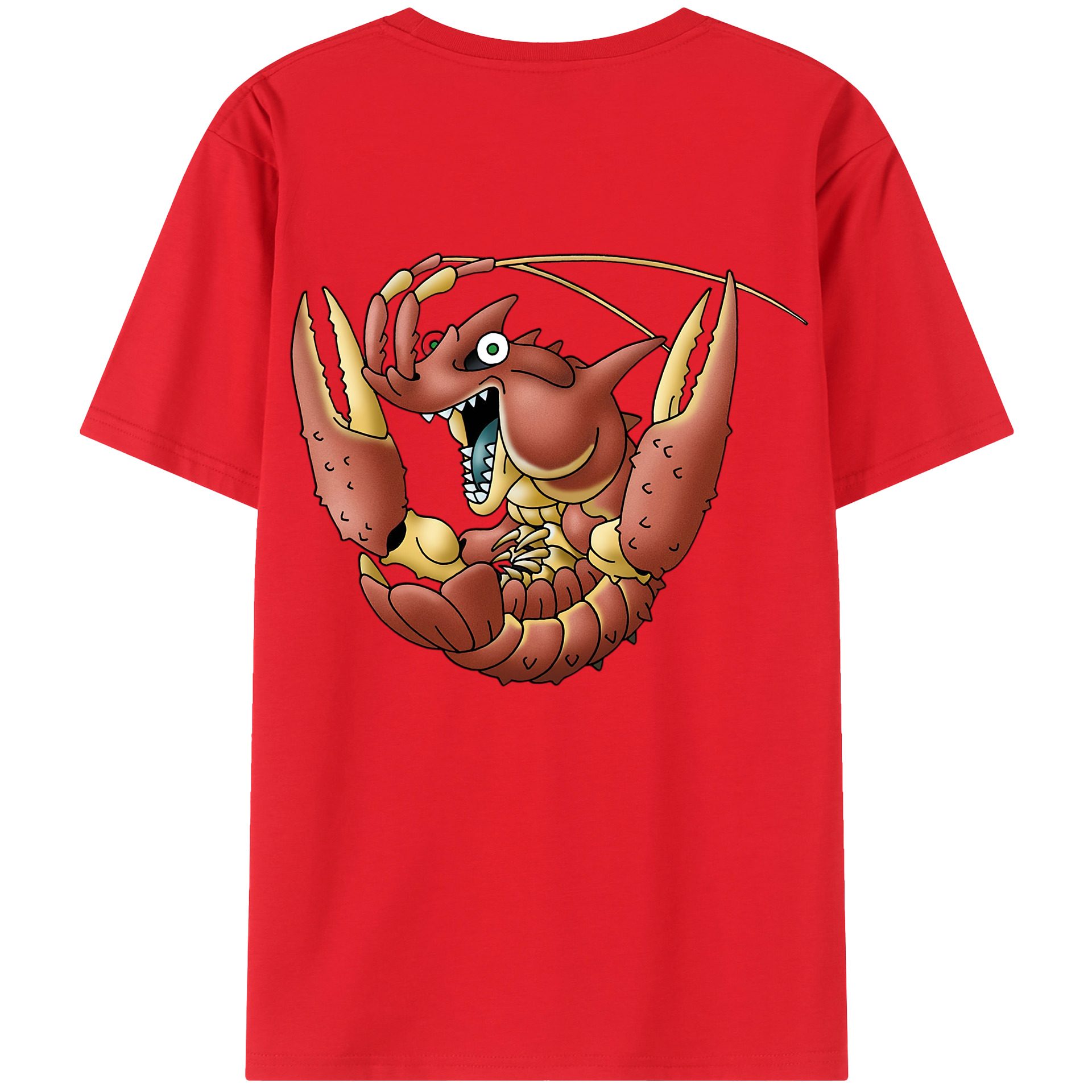 （画像用） ドラゴンクエスト Doragon Kuesuto Dragon Quest 綿100％ メンズ半袖Tシャツ（バックプリント） 通気性