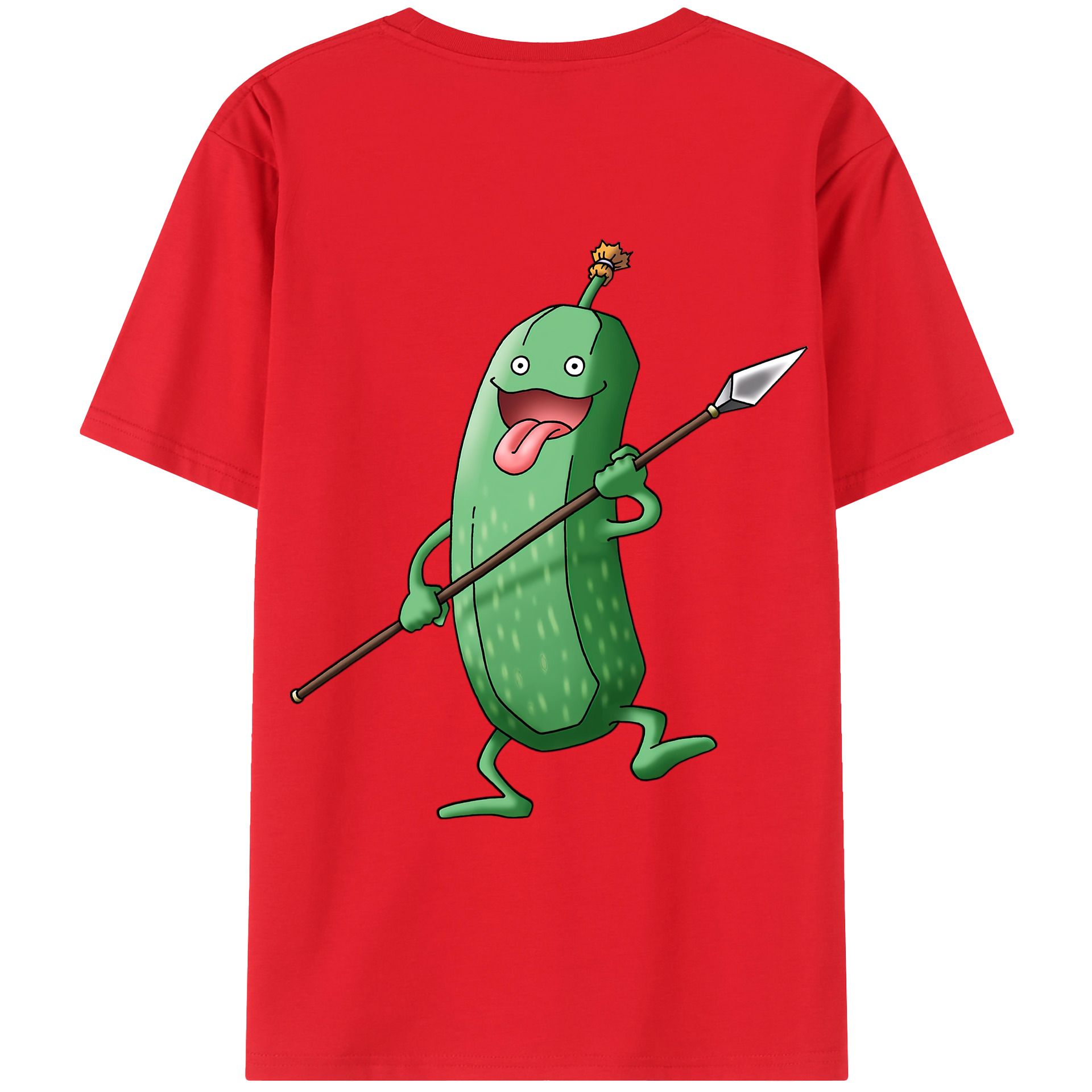 （画像用） ドラゴンクエスト Doragon Kuesuto Dragon Quest 綿100％ メンズ半袖Tシャツ（バックプリント） 通気性