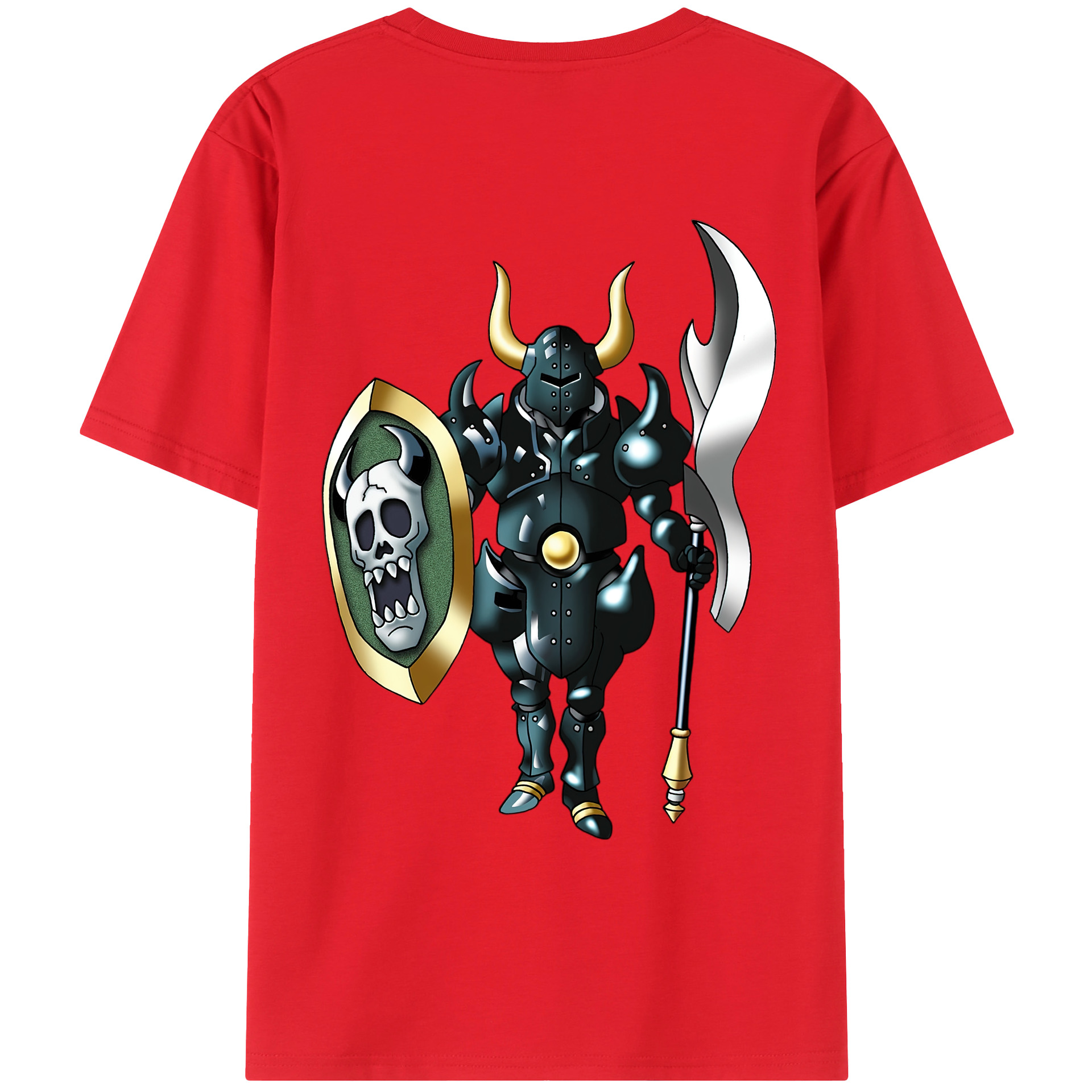 （画像用） ドラゴンクエスト Doragon Kuesuto Dragon Quest 綿100％ メンズ半袖Tシャツ（バックプリント） 通気性
