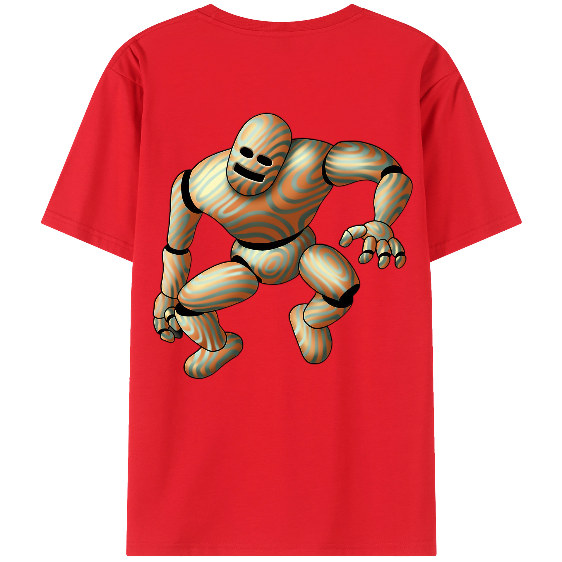 （画像用） ドラゴンクエスト Doragon Kuesuto Dragon Quest 綿100％ メンズ半袖Tシャツ（バックプリント） 通気性