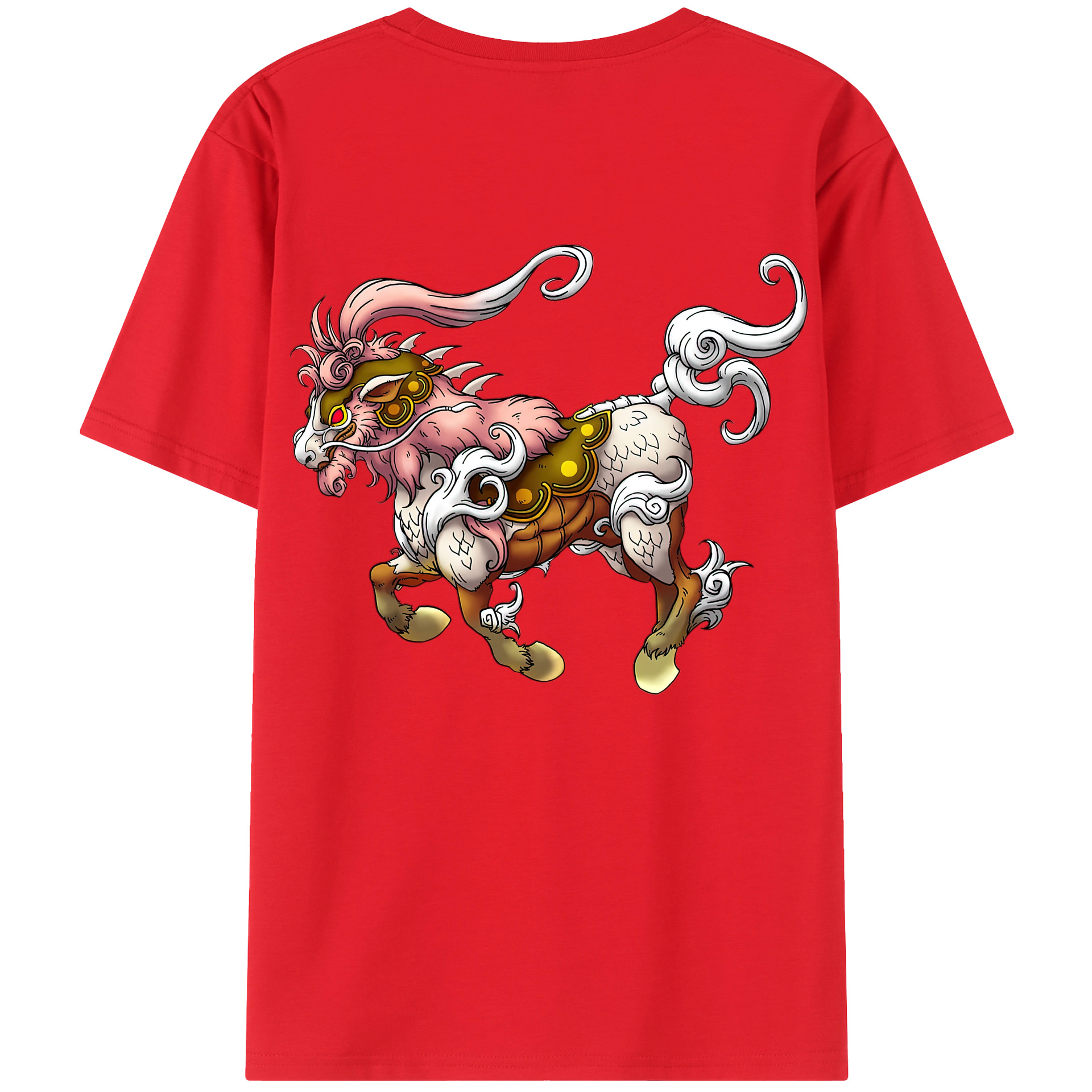 （画像用） ドラゴンクエスト Doragon Kuesuto Dragon Quest 綿100％ メンズ半袖Tシャツ（バックプリント） 通気性