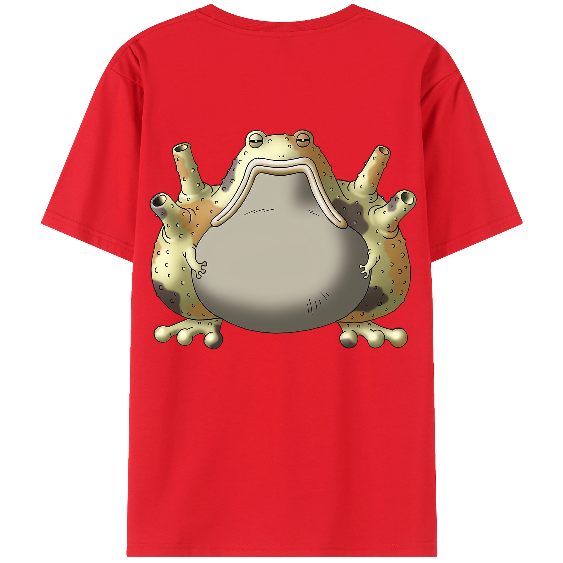 （画像用） ドラゴンクエスト Doragon Kuesuto Dragon Quest 綿100％ メンズ半袖Tシャツ（バックプリント） 通気性