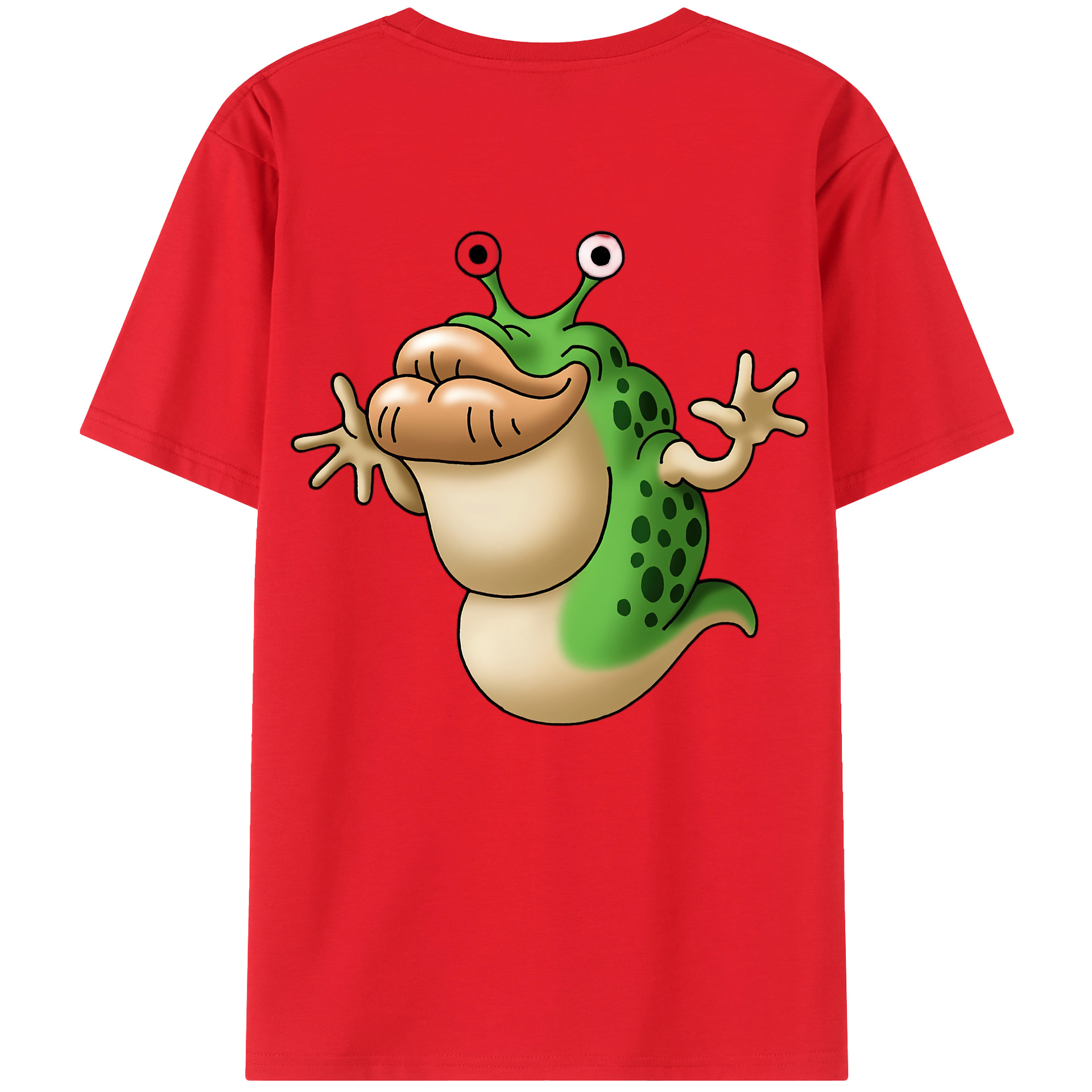 （画像用） ドラゴンクエスト Doragon Kuesuto Dragon Quest 綿100％ メンズ半袖Tシャツ（バックプリント） 通気性