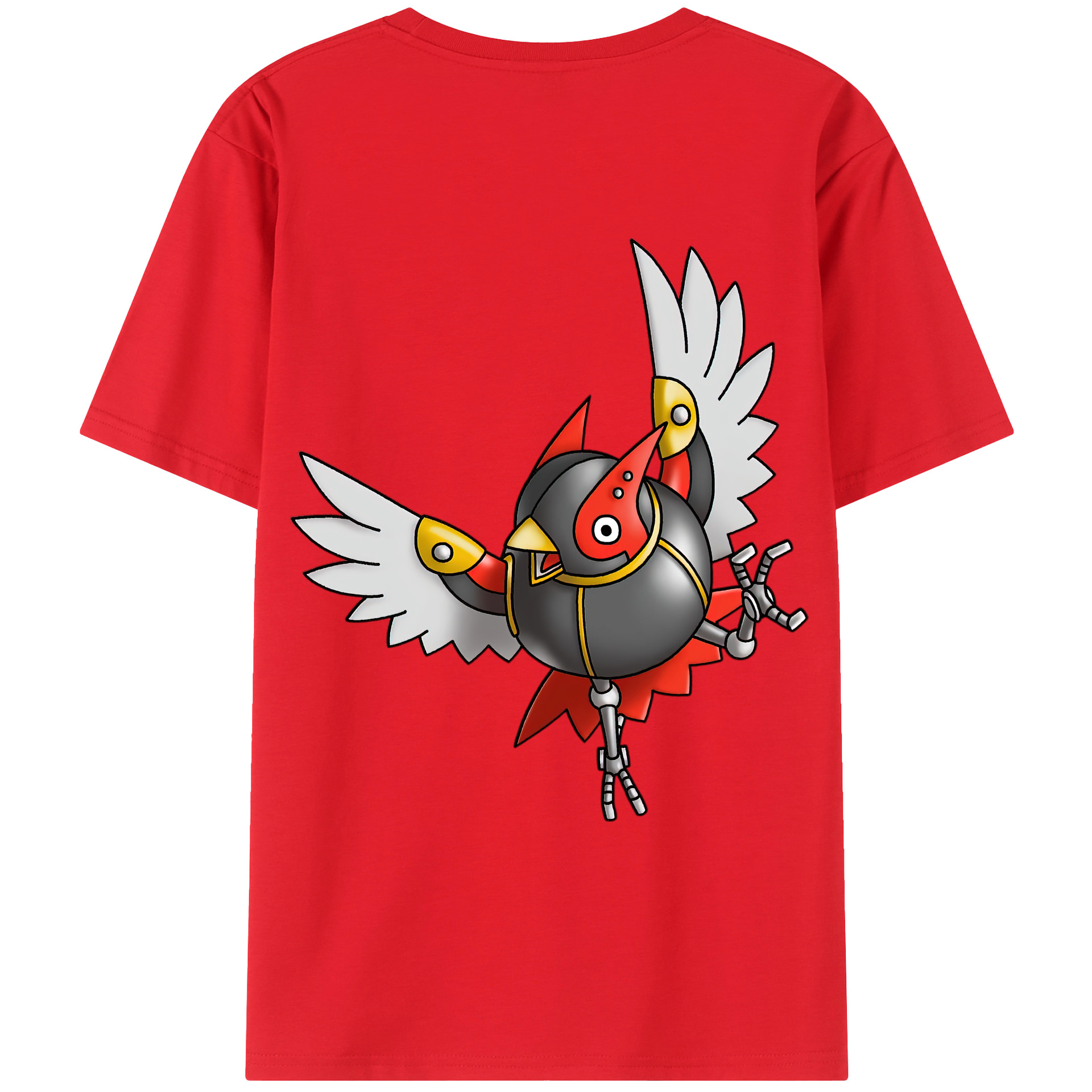 （画像用） ドラゴンクエスト Doragon Kuesuto Dragon Quest 綿100％ メンズ半袖Tシャツ（バックプリント） 通気性