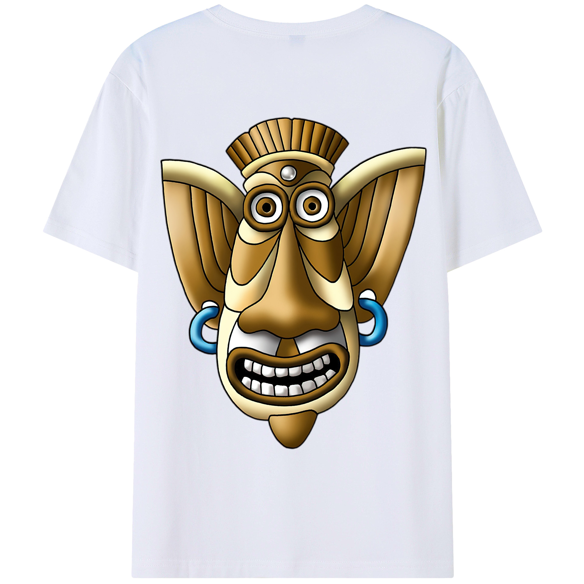 （画像用） ドラゴンクエスト Doragon Kuesuto Dragon Quest 綿100％ メンズ半袖Tシャツ（バックプリント） 通気性