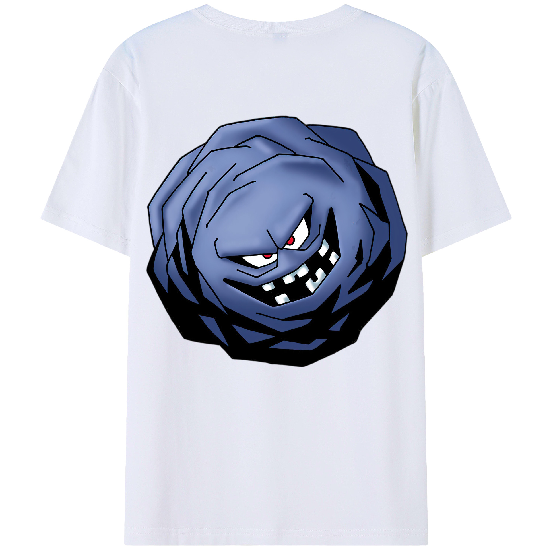 （画像用） ドラゴンクエスト Doragon Kuesuto Dragon Quest 綿100％ メンズ半袖Tシャツ（バックプリント） 通気性