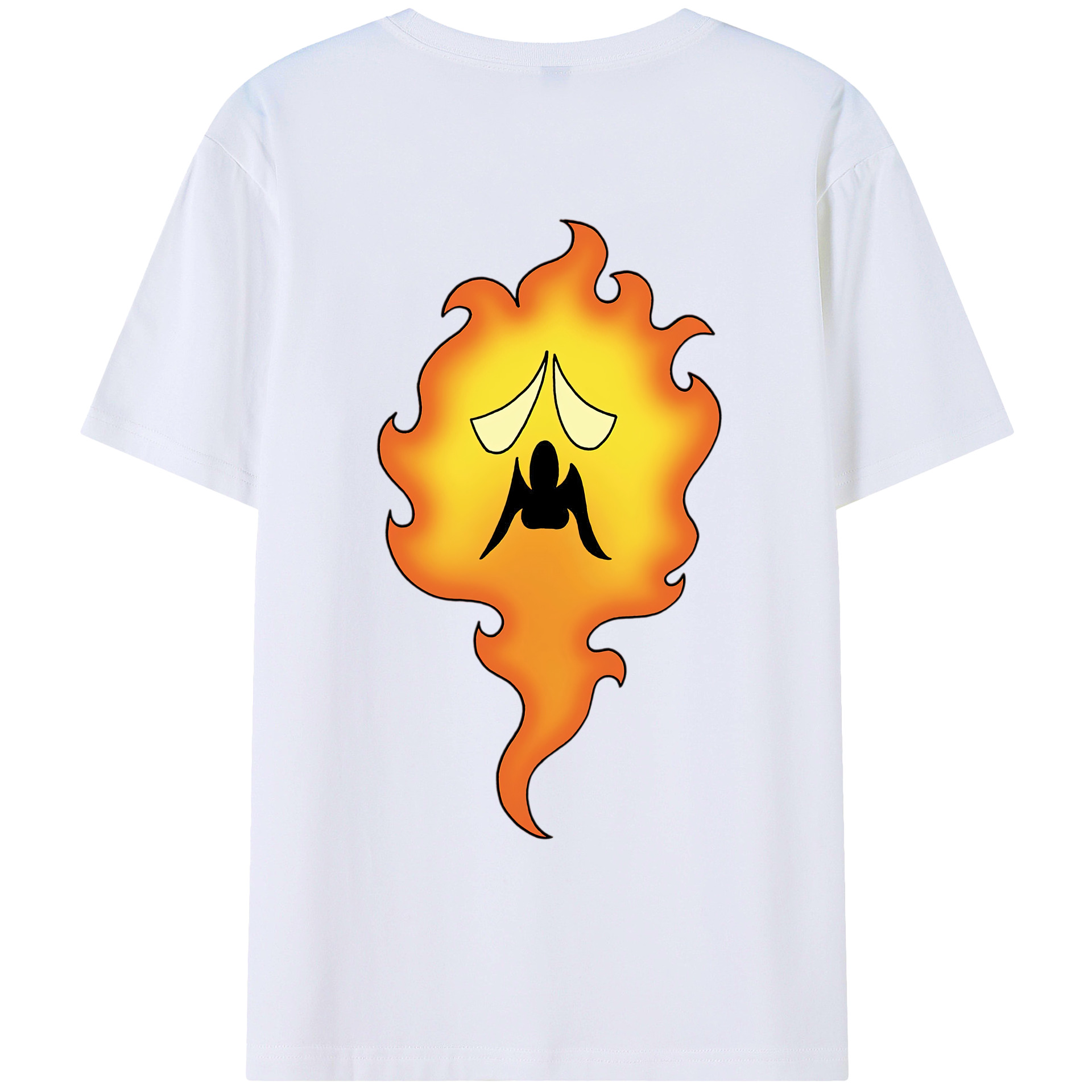 （画像用） ドラゴンクエスト Doragon Kuesuto Dragon Quest 綿100％ メンズ半袖Tシャツ（バックプリント） 通気性