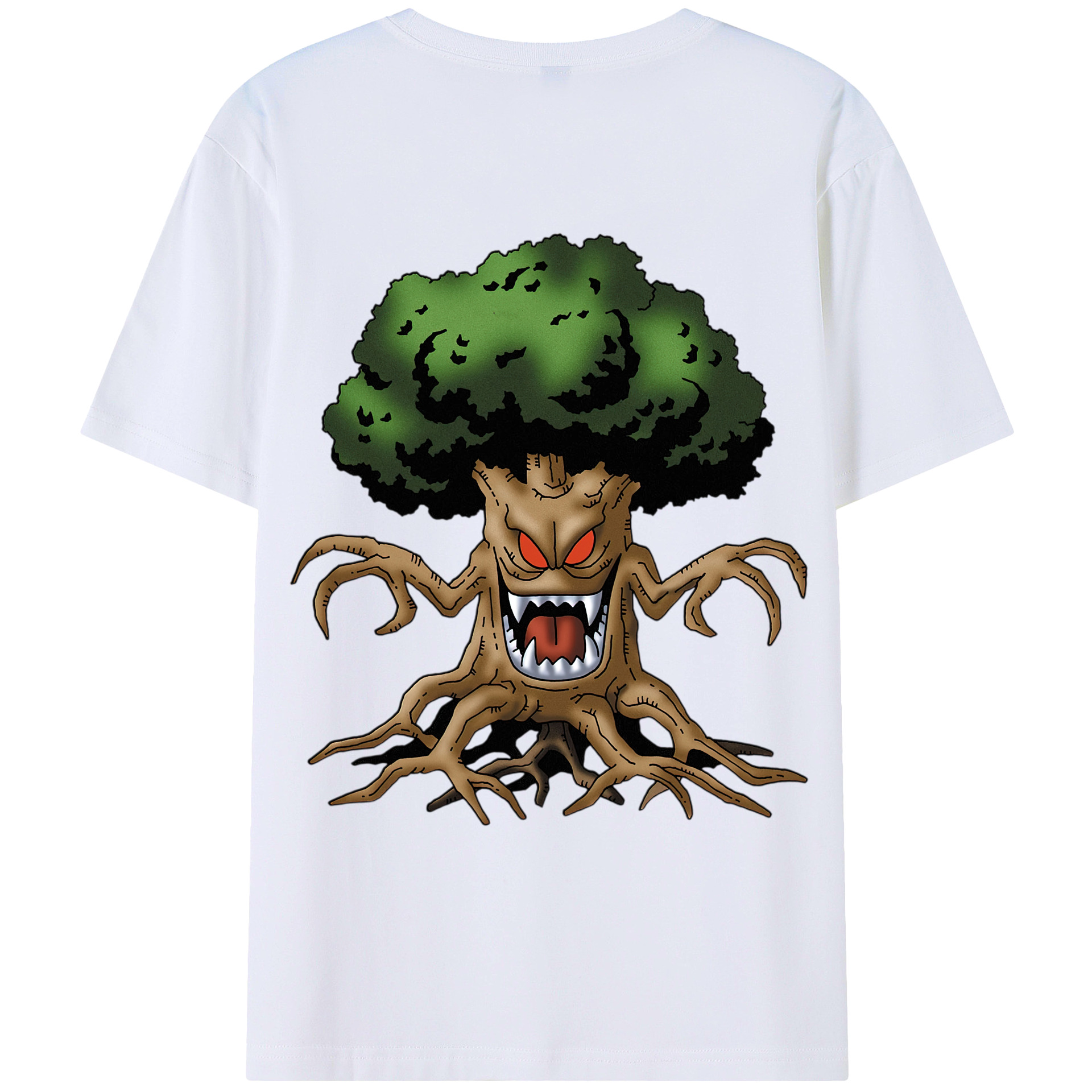 （画像用） ドラゴンクエスト Doragon Kuesuto Dragon Quest 綿100％ メンズ半袖Tシャツ（バックプリント） 通気性