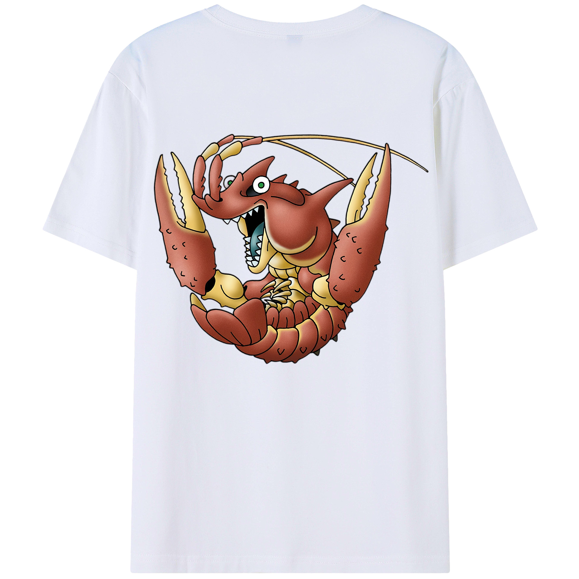 （画像用） ドラゴンクエスト Doragon Kuesuto Dragon Quest 綿100％ メンズ半袖Tシャツ（バックプリント） 通気性
