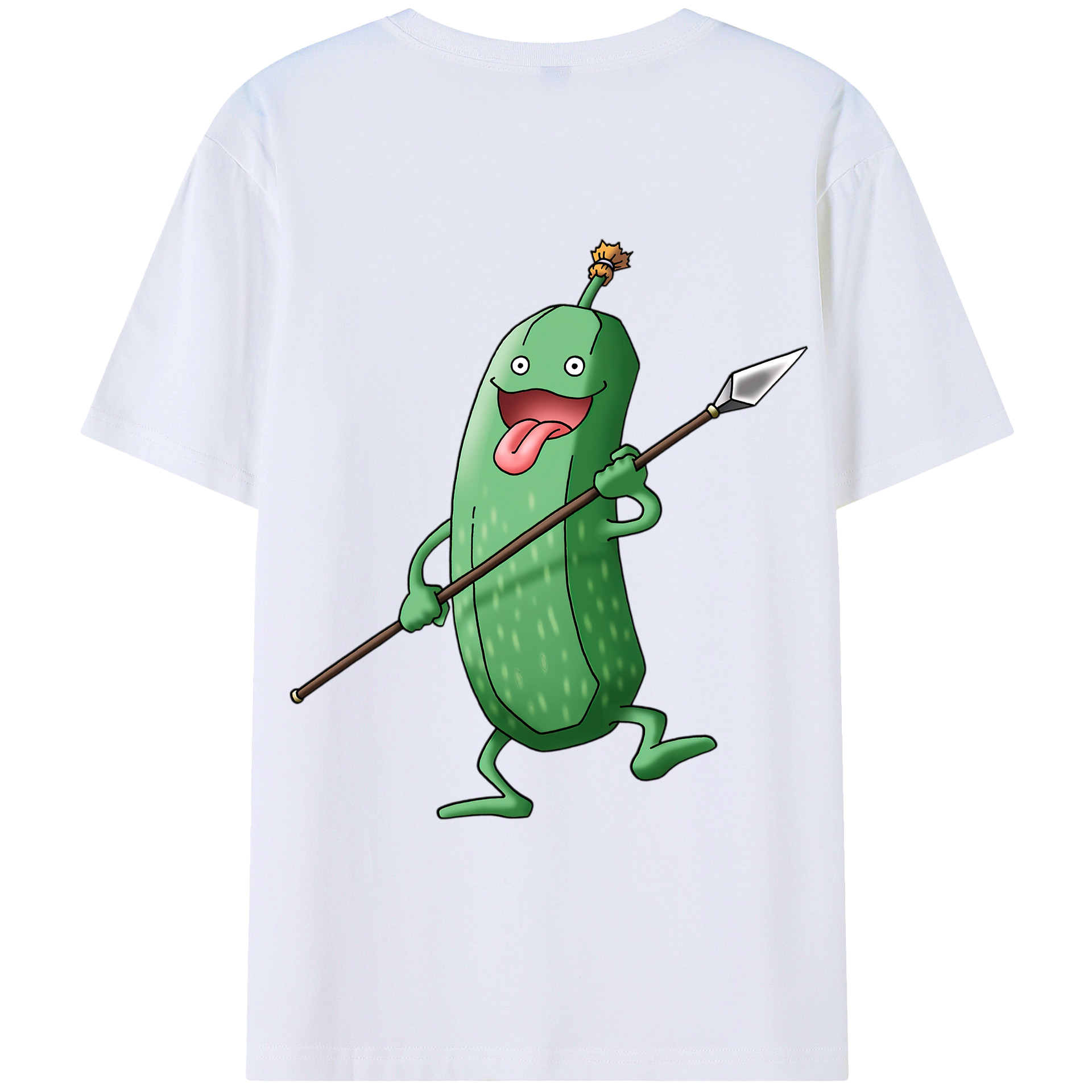 （画像用） ドラゴンクエスト Doragon Kuesuto Dragon Quest 綿100％ メンズ半袖Tシャツ（バックプリント） 通気性