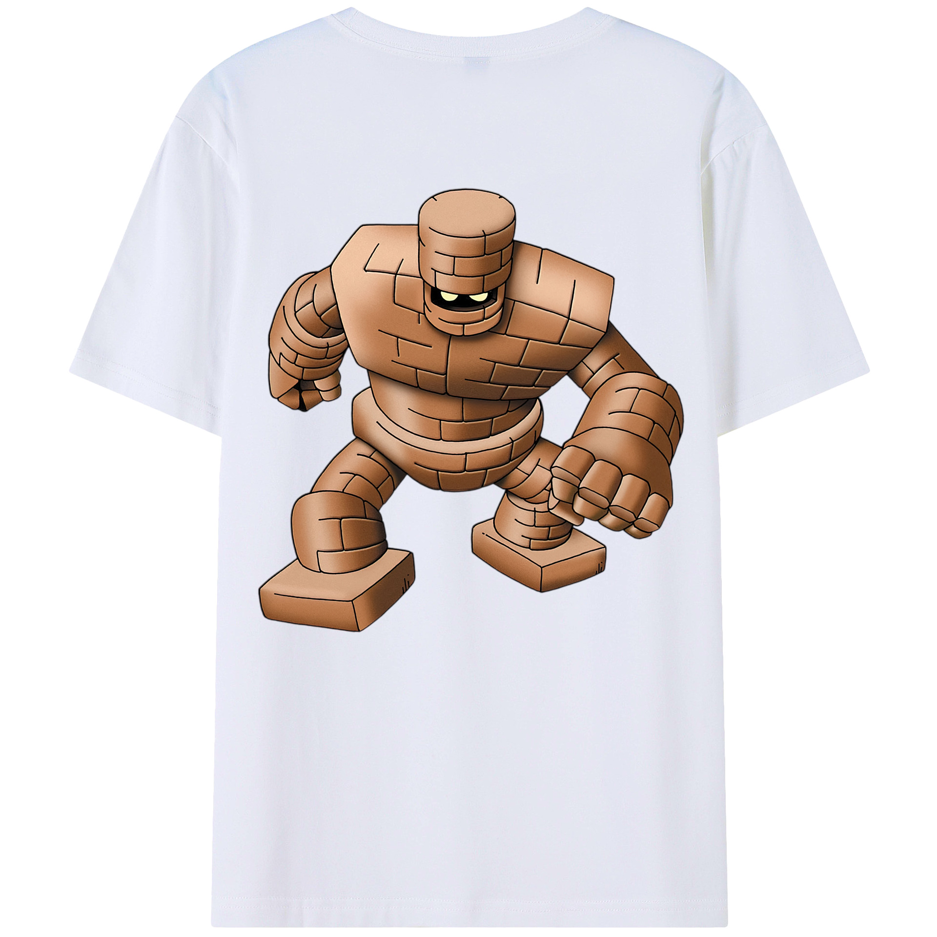 （画像用） ドラゴンクエスト Doragon Kuesuto Dragon Quest 綿100％ メンズ半袖Tシャツ（バックプリント） 通気性