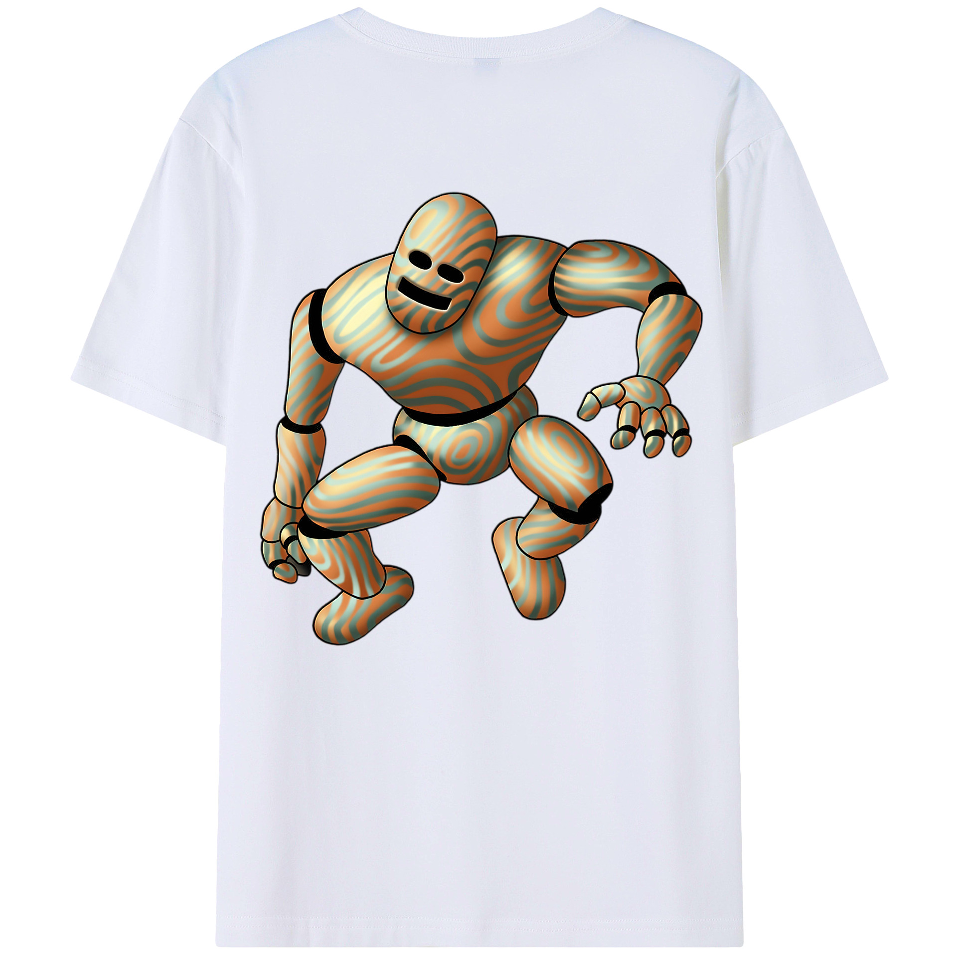 （画像用） ドラゴンクエスト Doragon Kuesuto Dragon Quest 綿100％ メンズ半袖Tシャツ（バックプリント） 通気性