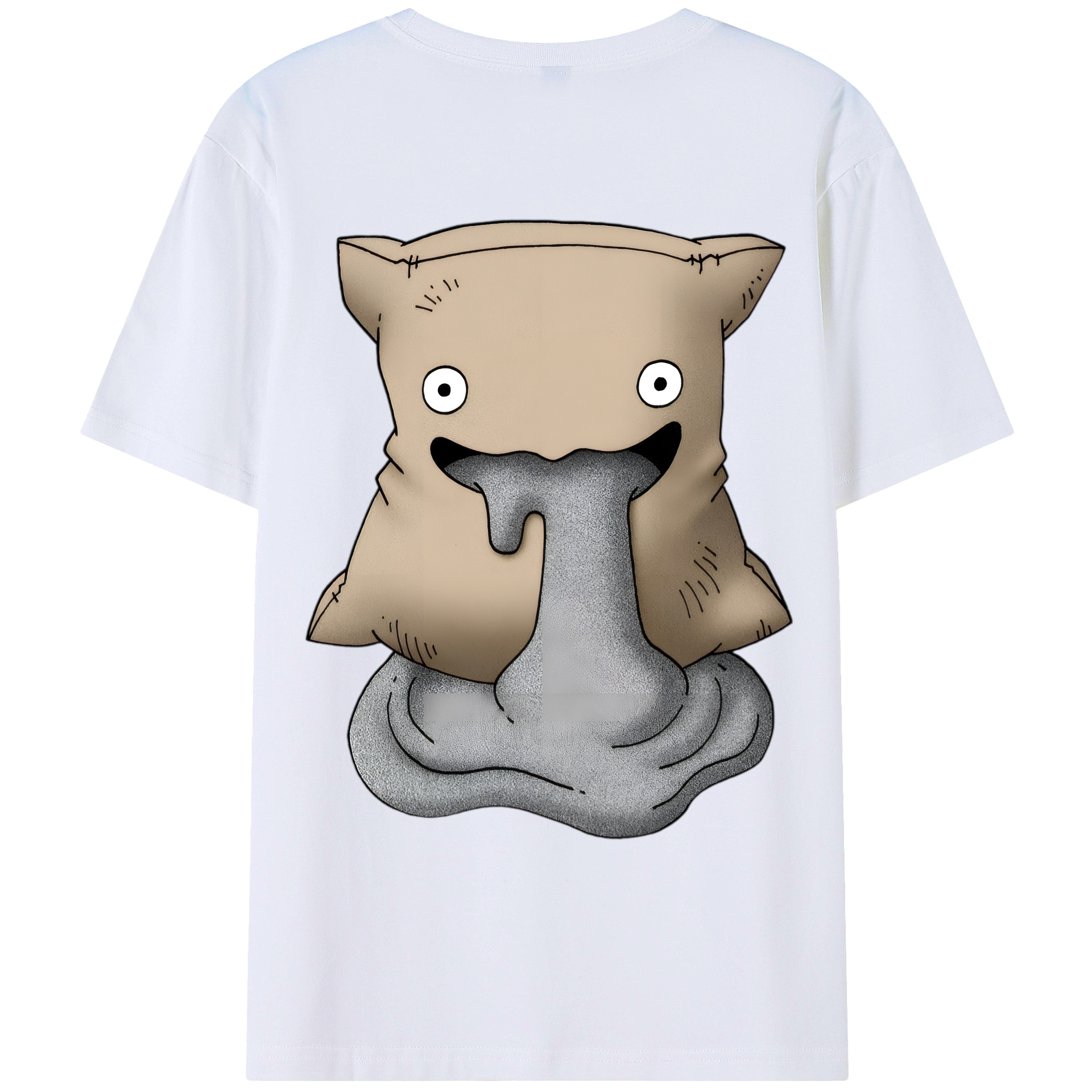 （画像用） ドラゴンクエスト Doragon Kuesuto Dragon Quest 綿100％ メンズ半袖Tシャツ（バックプリント） 通気性