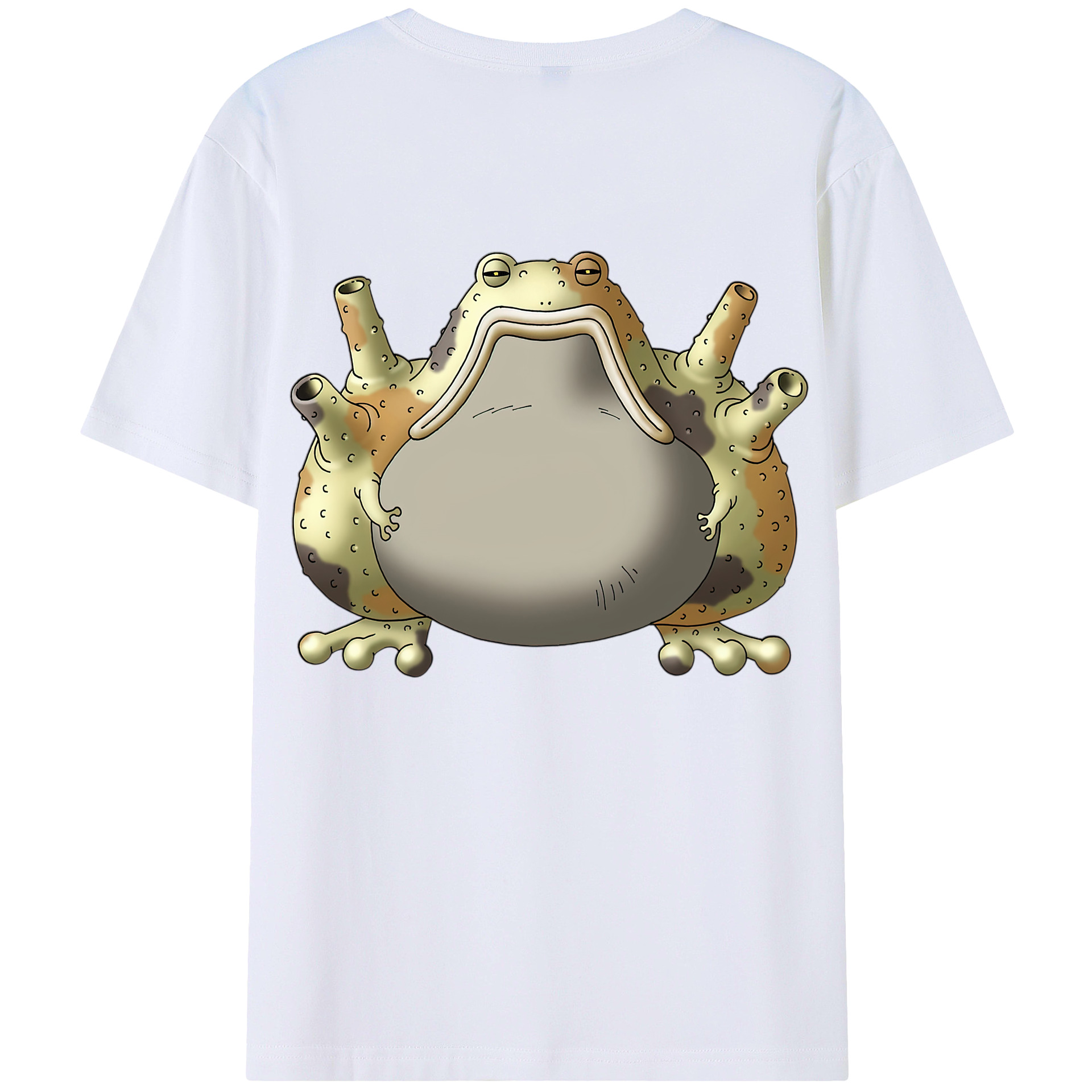 （画像用） ドラゴンクエスト Doragon Kuesuto Dragon Quest 綿100％ メンズ半袖Tシャツ（バックプリント） 通気性