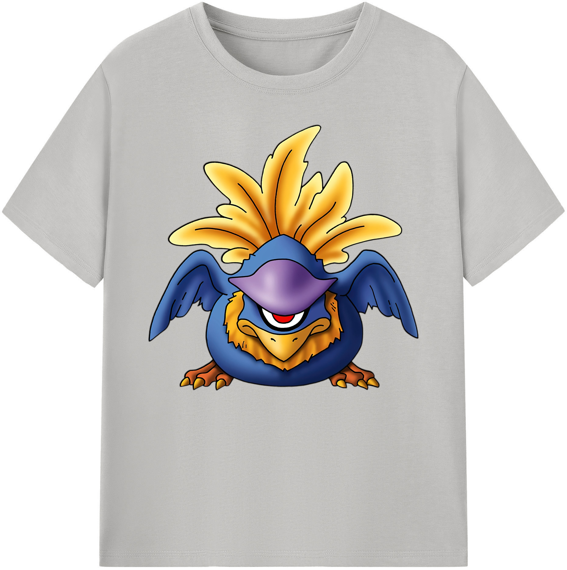 （画像用） ドラゴンクエスト Doragon Kuesuto Dragon Quest 綿100％ メンズ半袖Tシャツ｜肌触りやわらか＆通気性