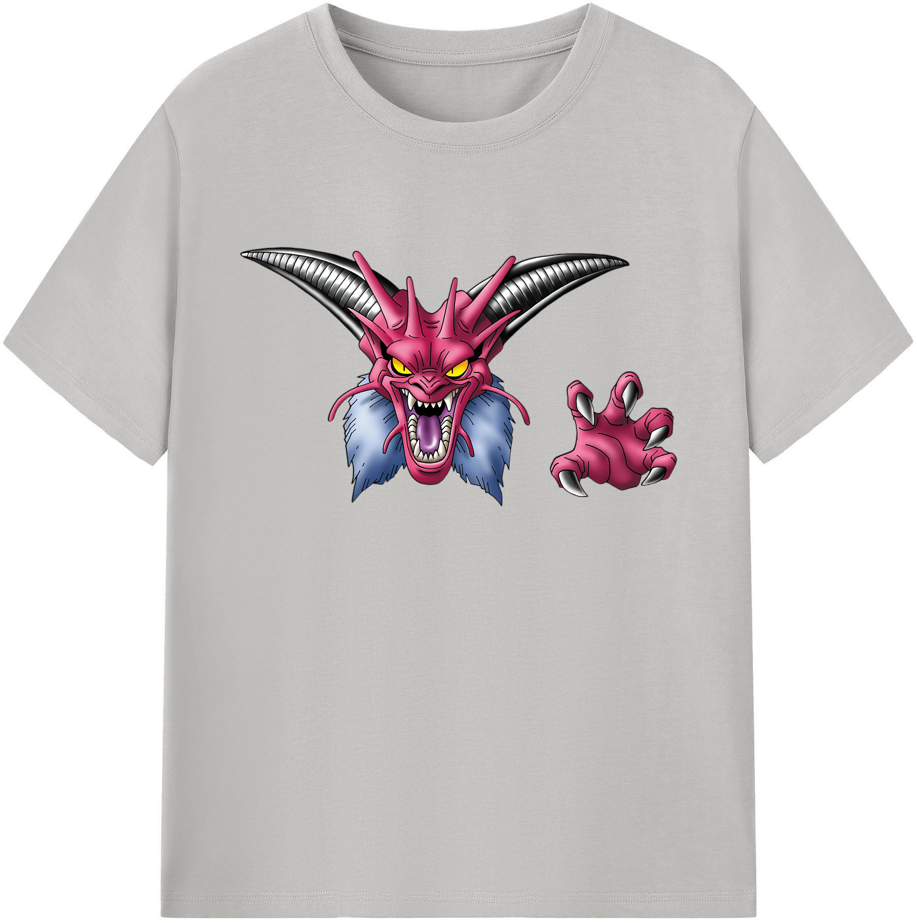 （画像用） ドラゴンクエスト Doragon Kuesuto Dragon Quest 綿100％ メンズ半袖Tシャツ｜肌触りやわらか＆通気性