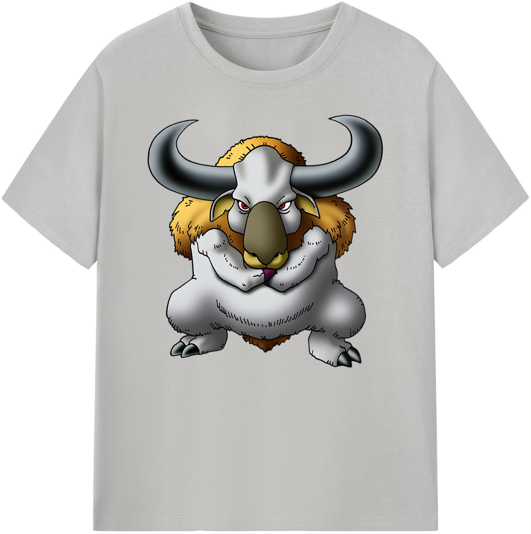 （画像用） ドラゴンクエスト Doragon Kuesuto Dragon Quest 綿100％ メンズ半袖Tシャツ｜肌触りやわらか＆通気性