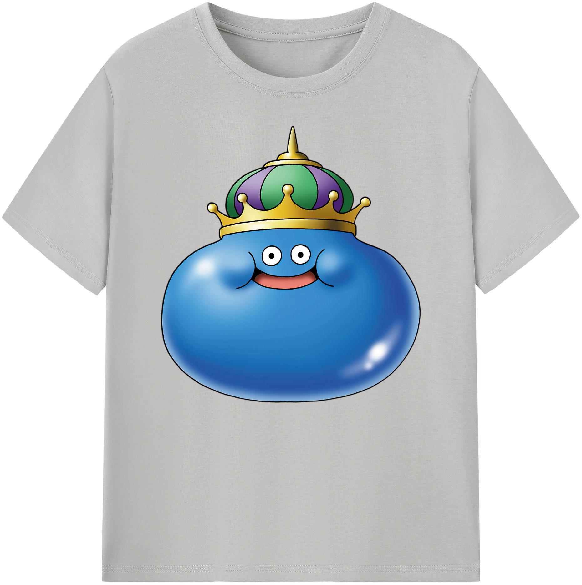（画像用） ドラゴンクエスト Doragon Kuesuto Dragon Quest 綿100％ メンズ半袖Tシャツ｜肌触りやわらか＆通気性