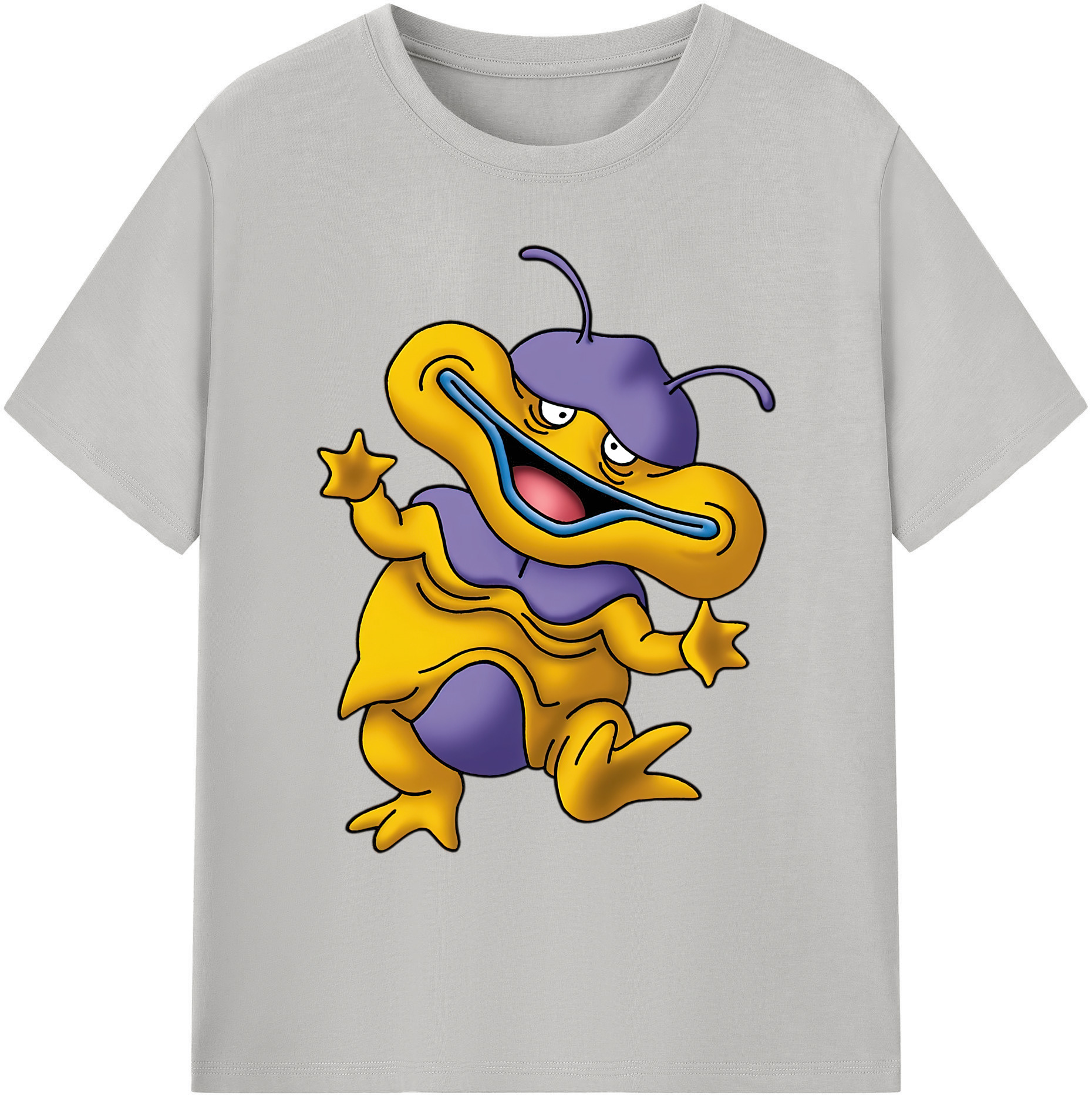 （画像用） ドラゴンクエスト Doragon Kuesuto Dragon Quest 綿100％ メンズ半袖Tシャツ｜肌触りやわらか＆通気性