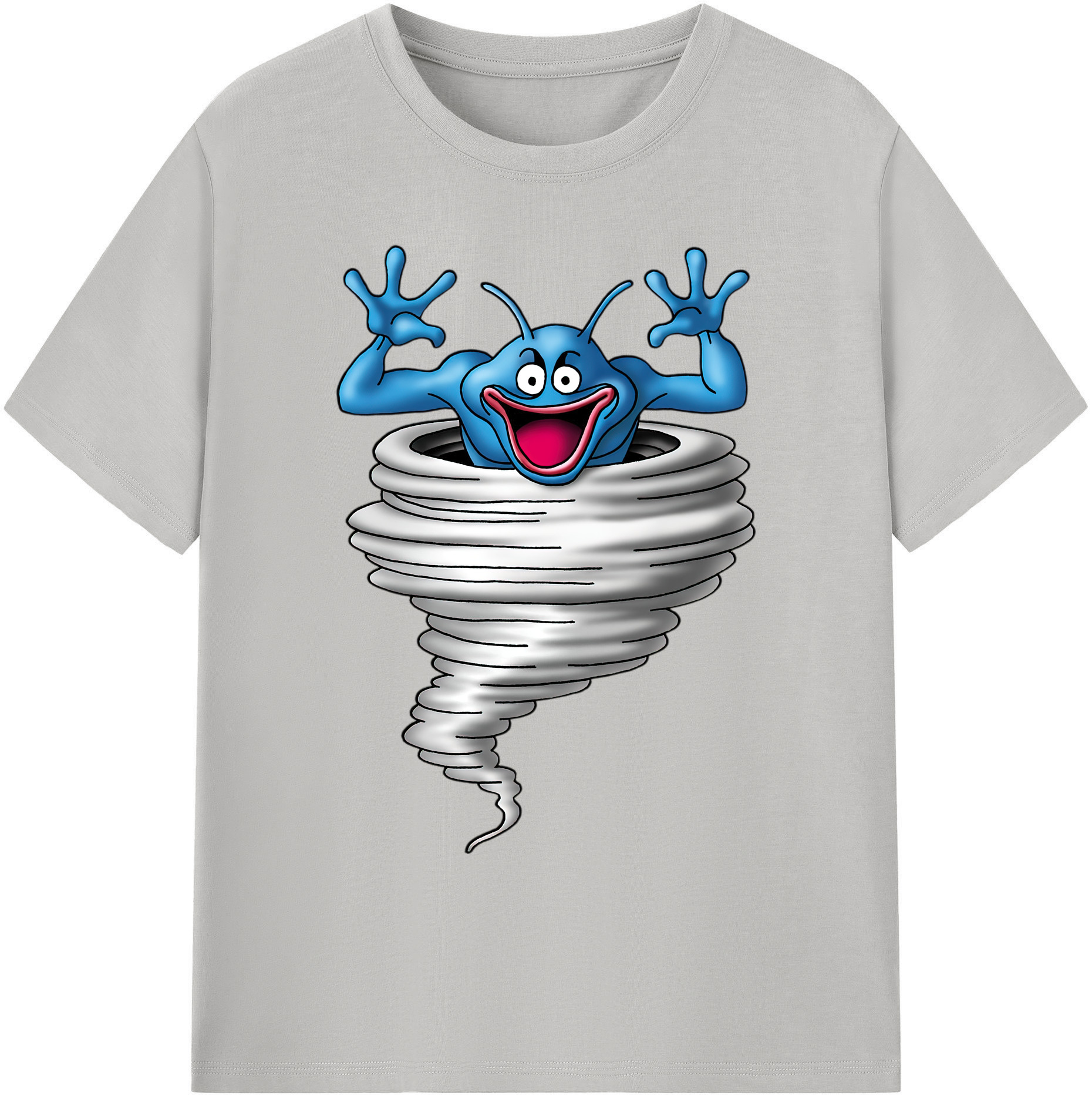 （画像用） ドラゴンクエスト Doragon Kuesuto Dragon Quest 綿100％ メンズ半袖Tシャツ｜肌触りやわらか＆通気性