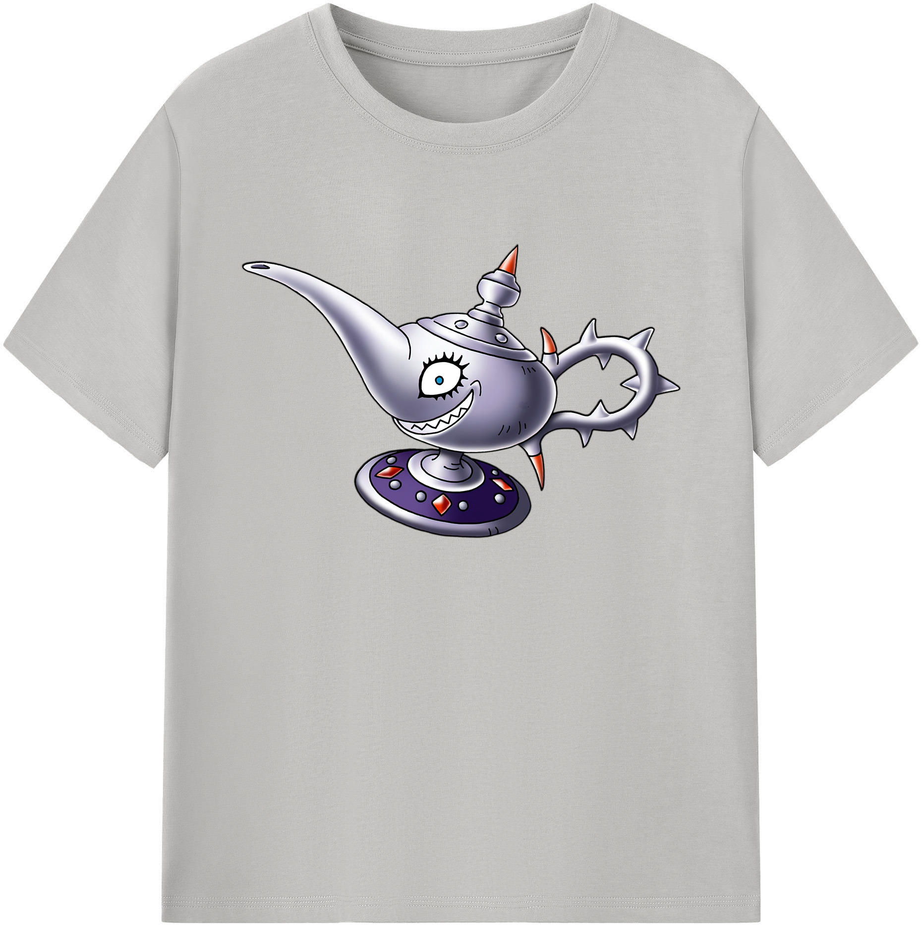 （画像用） ドラゴンクエスト Doragon Kuesuto Dragon Quest 綿100％ メンズ半袖Tシャツ｜肌触りやわらか＆通気性