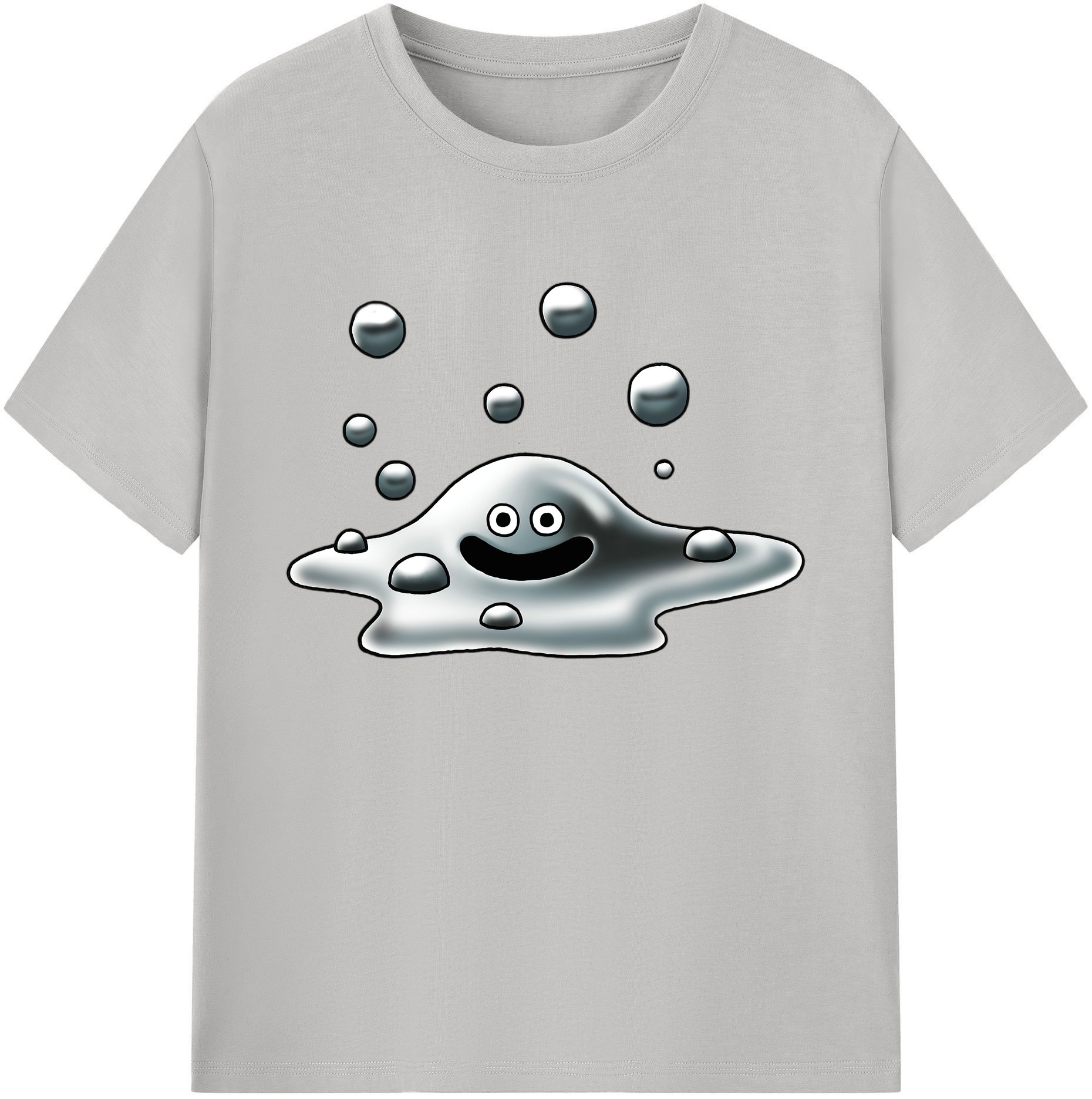 （画像用） ドラゴンクエスト Doragon Kuesuto Dragon Quest 綿100％ メンズ半袖Tシャツ｜肌触りやわらか＆通気性