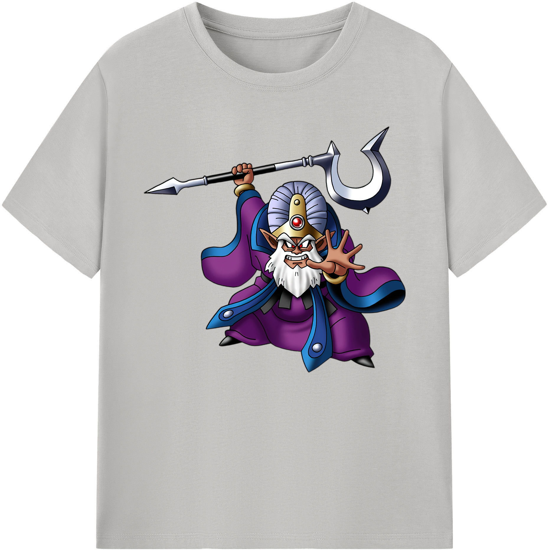 （画像用） ドラゴンクエスト Doragon Kuesuto Dragon Quest 綿100％ メンズ半袖Tシャツ｜肌触りやわらか＆通気性