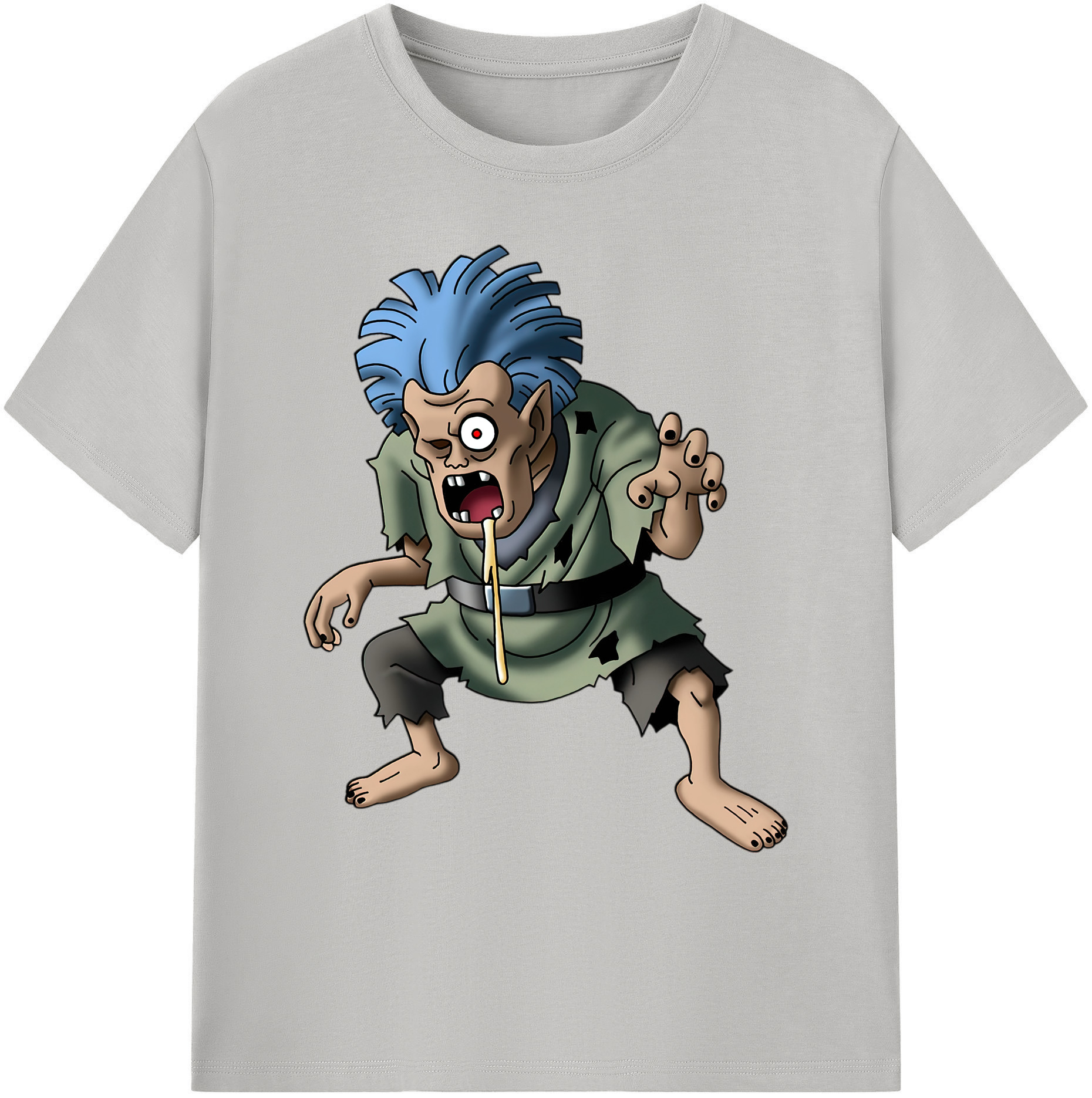 （画像用） ドラゴンクエスト Doragon Kuesuto Dragon Quest 綿100％ メンズ半袖Tシャツ｜肌触りやわらか＆通気性