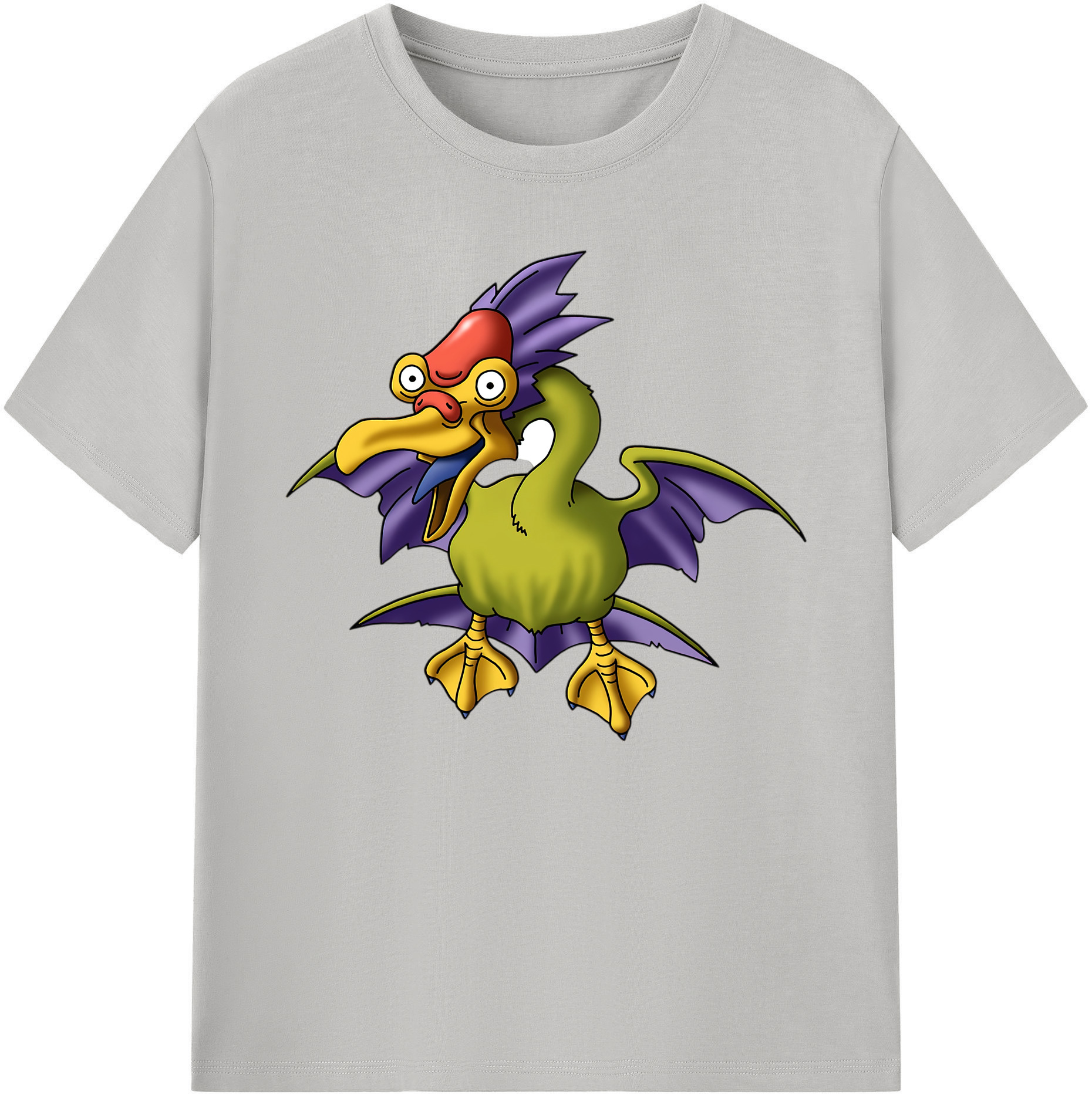 （画像用） ドラゴンクエスト Doragon Kuesuto Dragon Quest 綿100％ メンズ半袖Tシャツ｜肌触りやわらか＆通気性