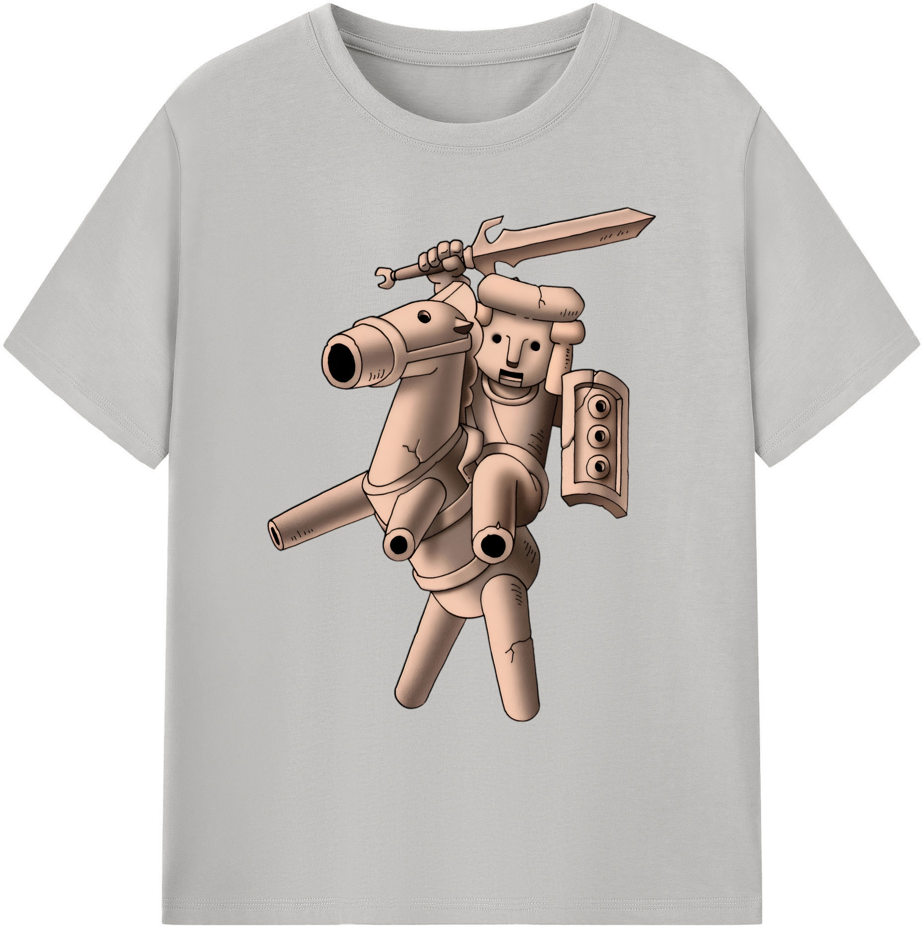 （画像用） ドラゴンクエスト Doragon Kuesuto Dragon Quest 綿100％ メンズ半袖Tシャツ｜肌触りやわらか＆通気性