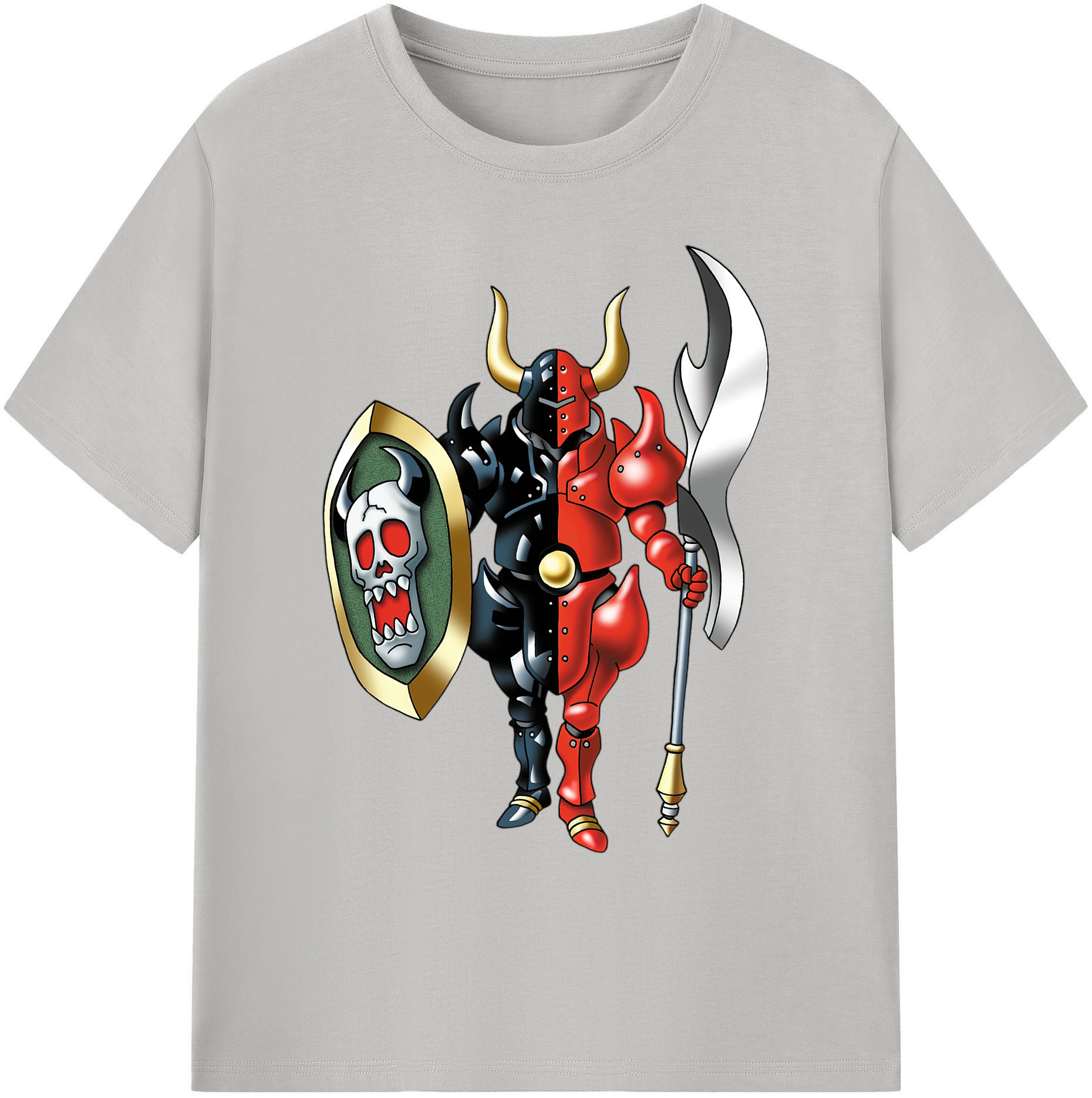 （画像用） ドラゴンクエスト Doragon Kuesuto Dragon Quest 綿100％ メンズ半袖Tシャツ｜肌触りやわらか＆通気性