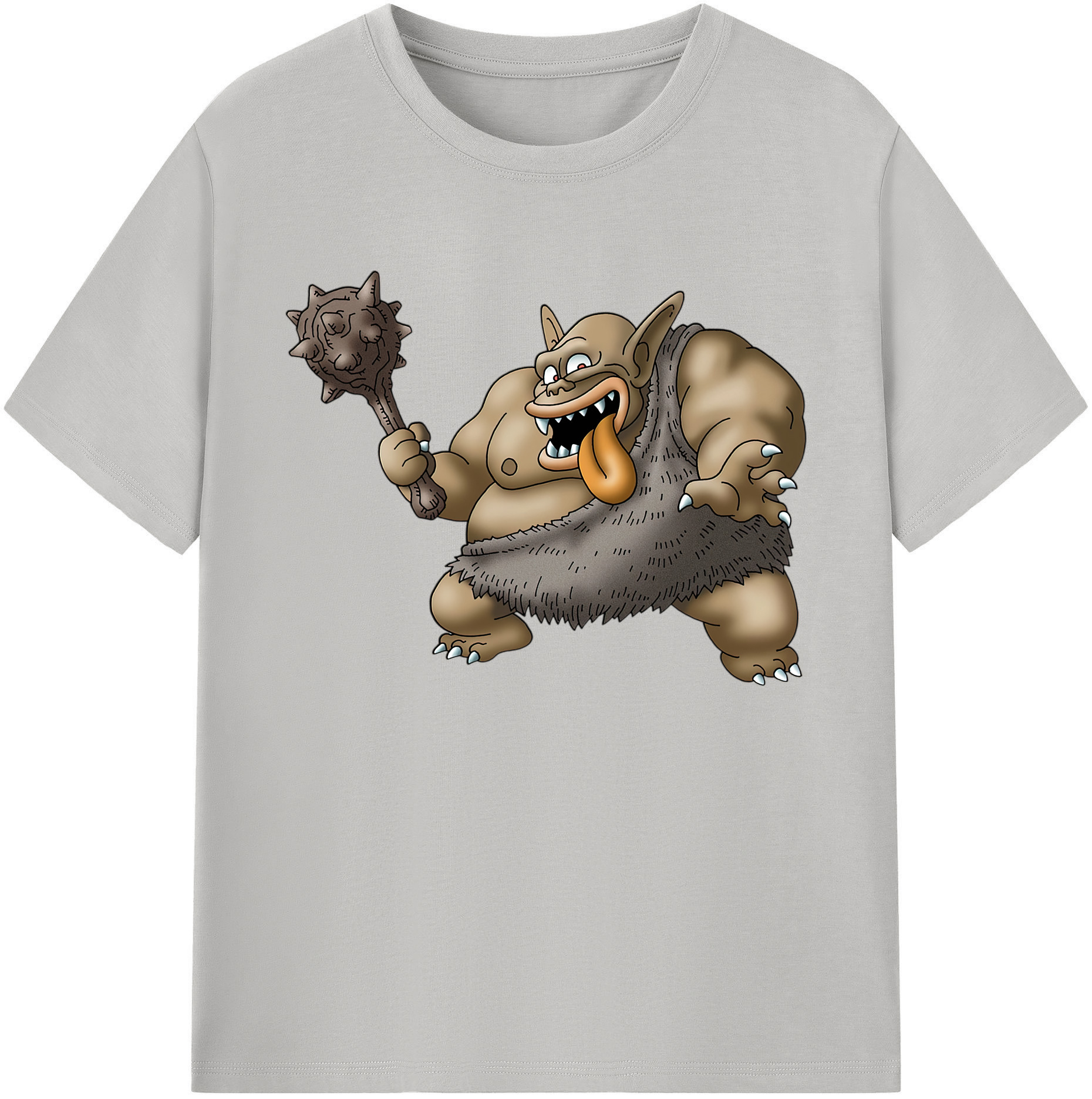 （画像用） ドラゴンクエスト Doragon Kuesuto Dragon Quest 綿100％ メンズ半袖Tシャツ｜肌触りやわらか＆通気性
