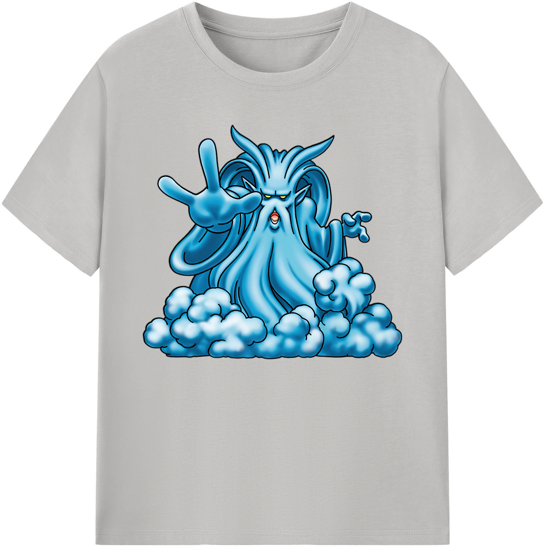 （画像用） ドラゴンクエスト Doragon Kuesuto Dragon Quest 綿100％ メンズ半袖Tシャツ｜肌触りやわらか＆通気性