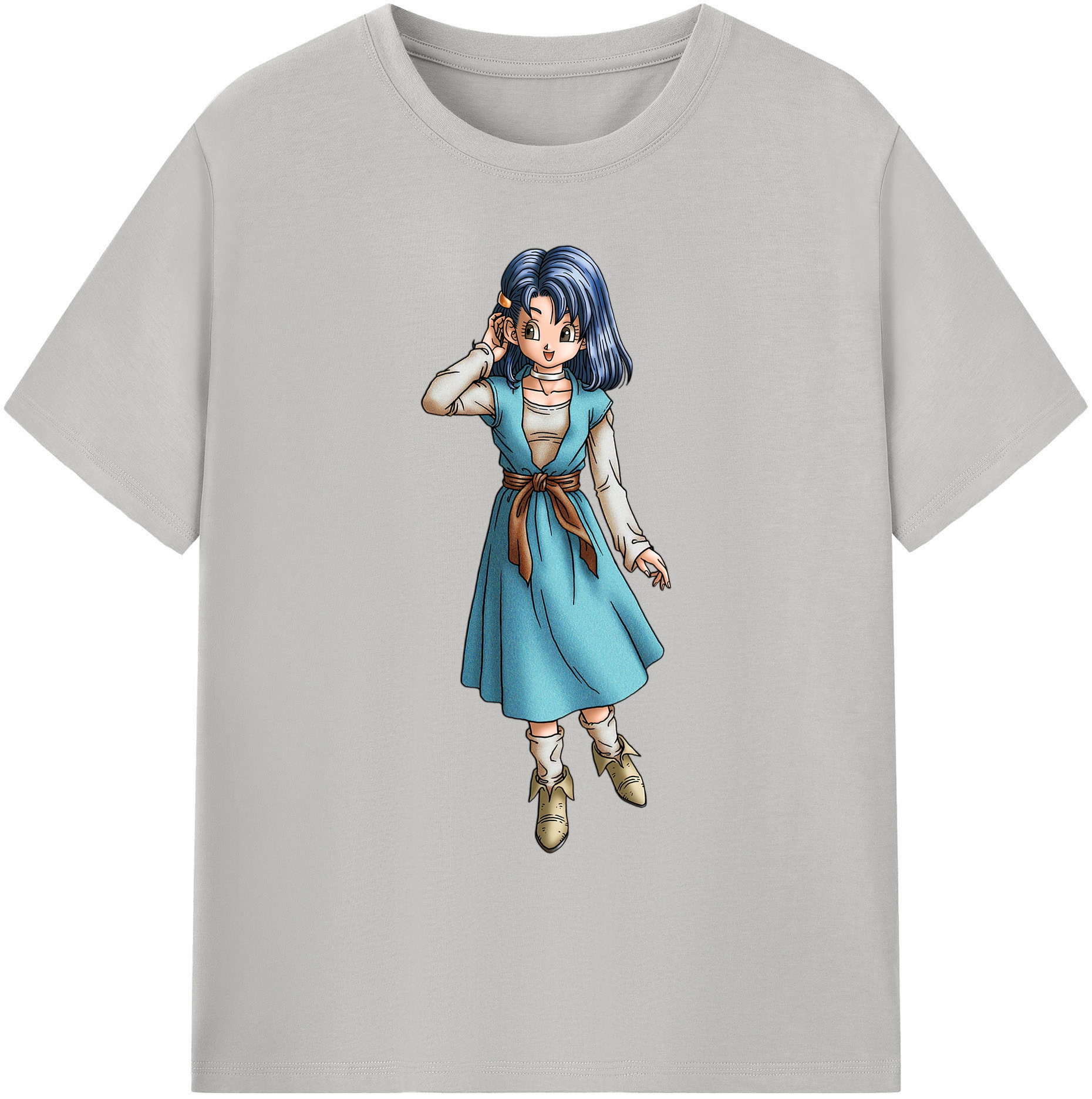 （画像用） ドラゴンクエスト Doragon Kuesuto Dragon Quest 綿100％ メンズ半袖Tシャツ｜肌触りやわらか＆通気性