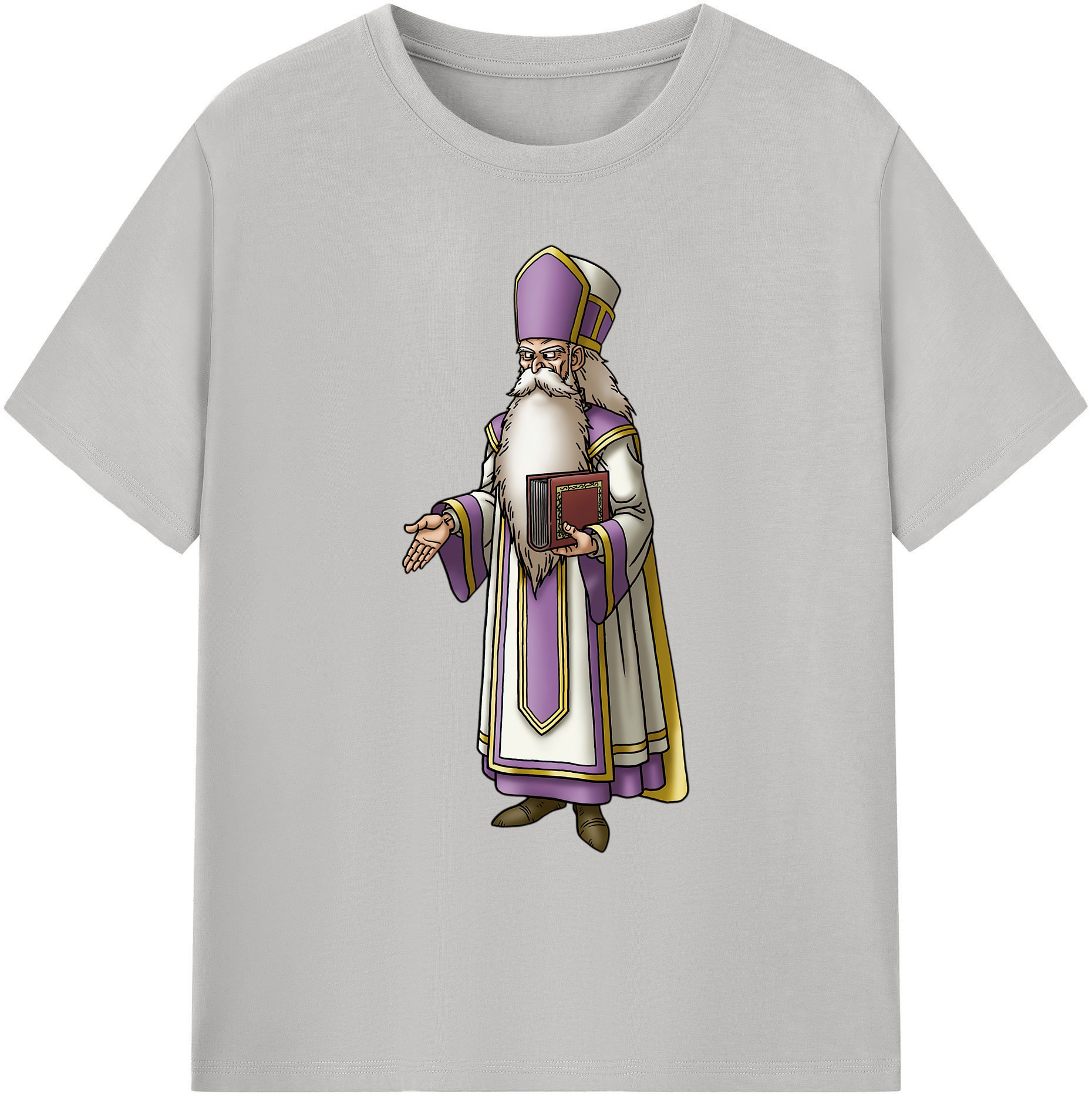 （画像用） ドラゴンクエスト Doragon Kuesuto Dragon Quest 綿100％ メンズ半袖Tシャツ｜肌触りやわらか＆通気性