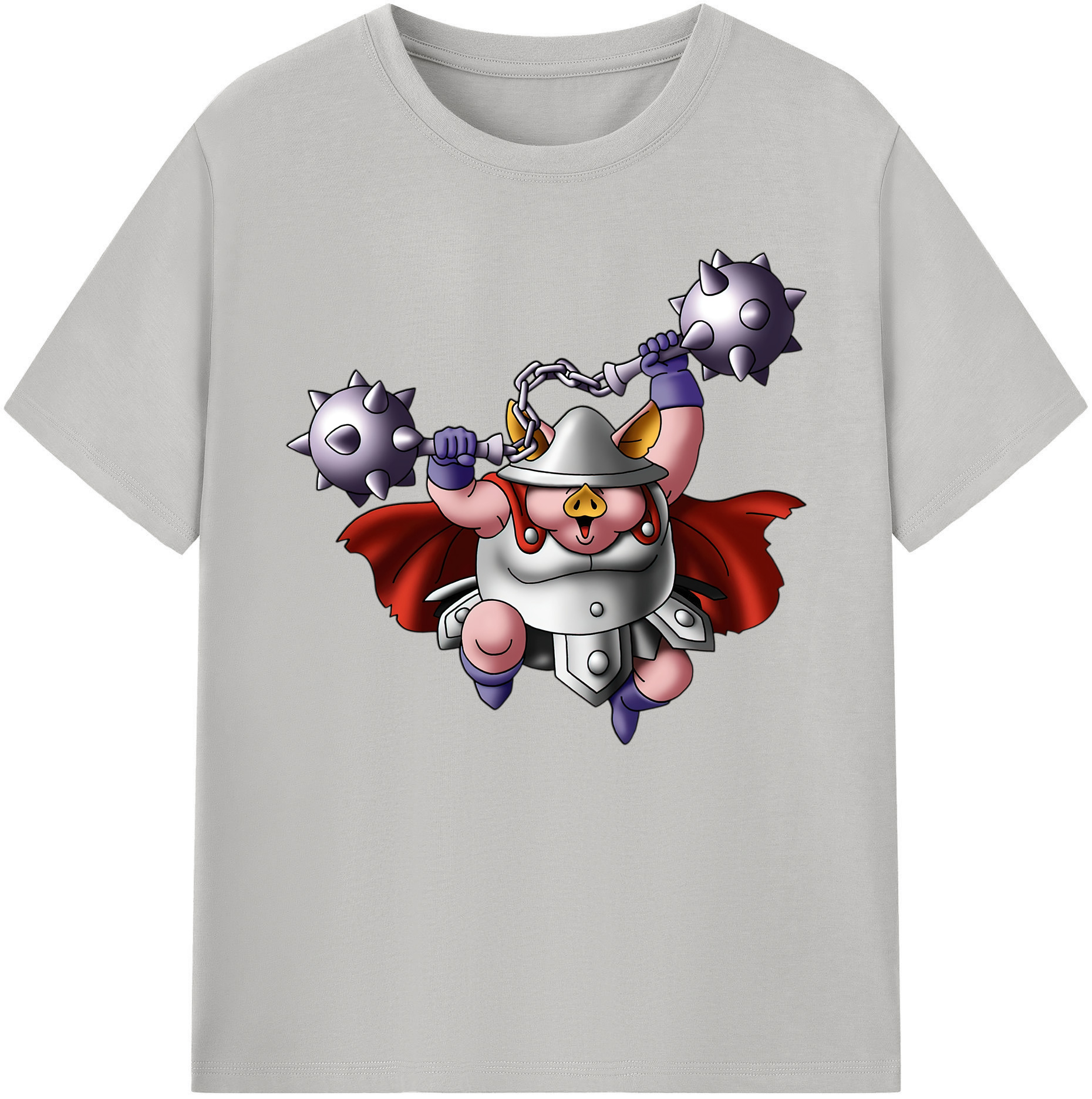 （画像用） ドラゴンクエスト Doragon Kuesuto Dragon Quest 綿100％ メンズ半袖Tシャツ｜肌触りやわらか＆通気性