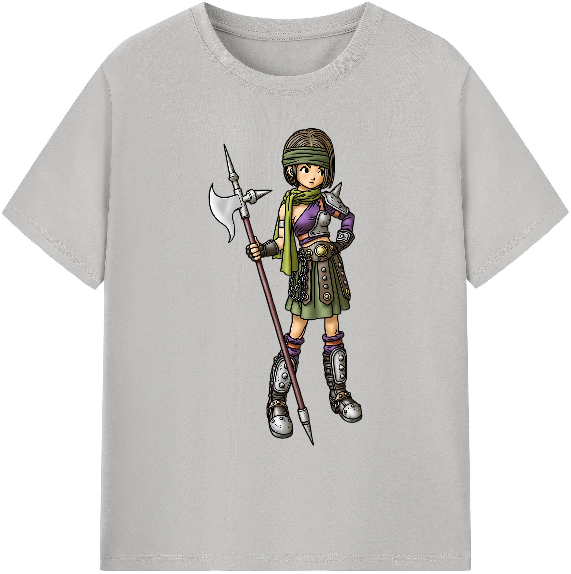（画像用） ドラゴンクエスト Doragon Kuesuto Dragon Quest 綿100％ メンズ半袖Tシャツ｜肌触りやわらか＆通気性